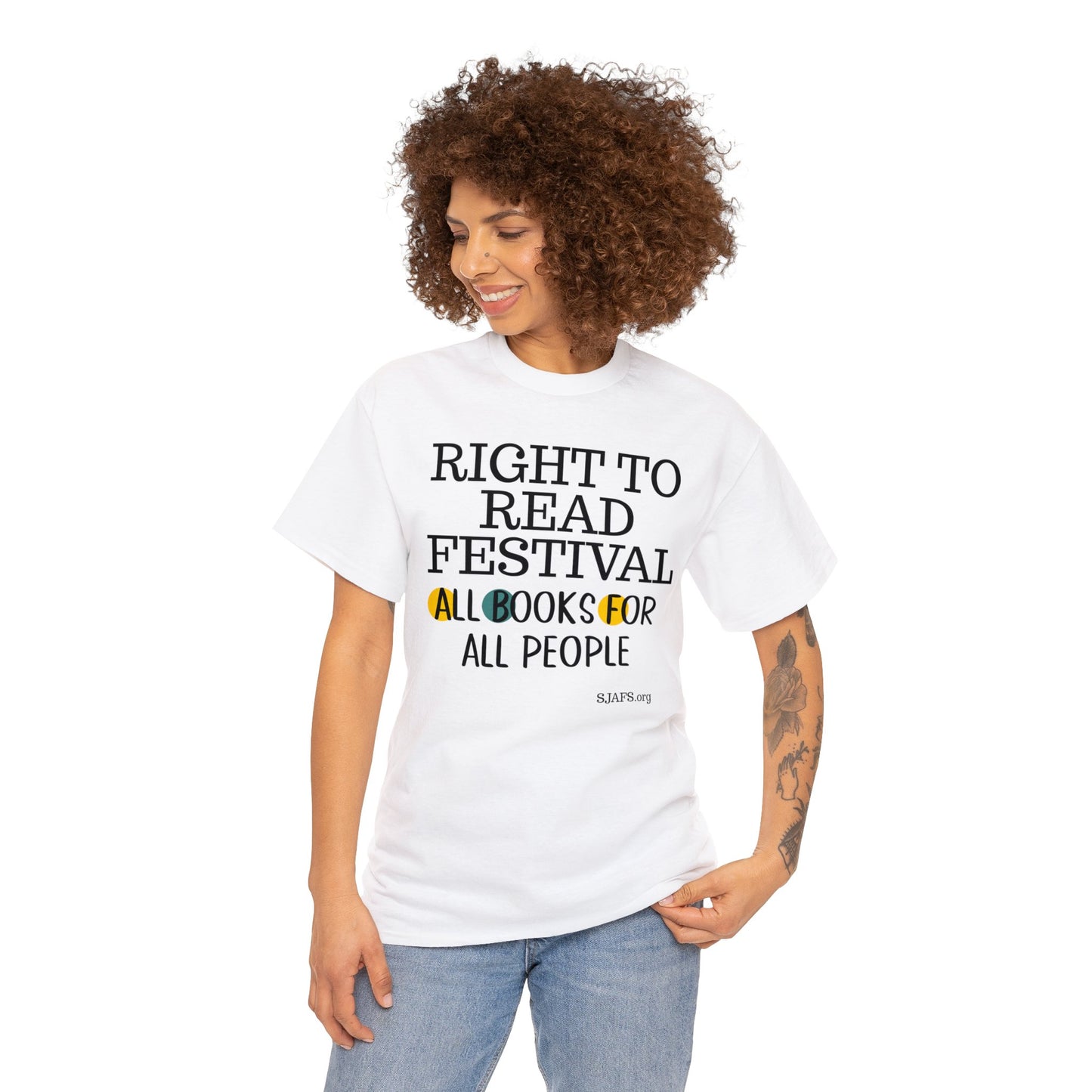 SJAFS R2R Unisex Heavy Cotton Tee