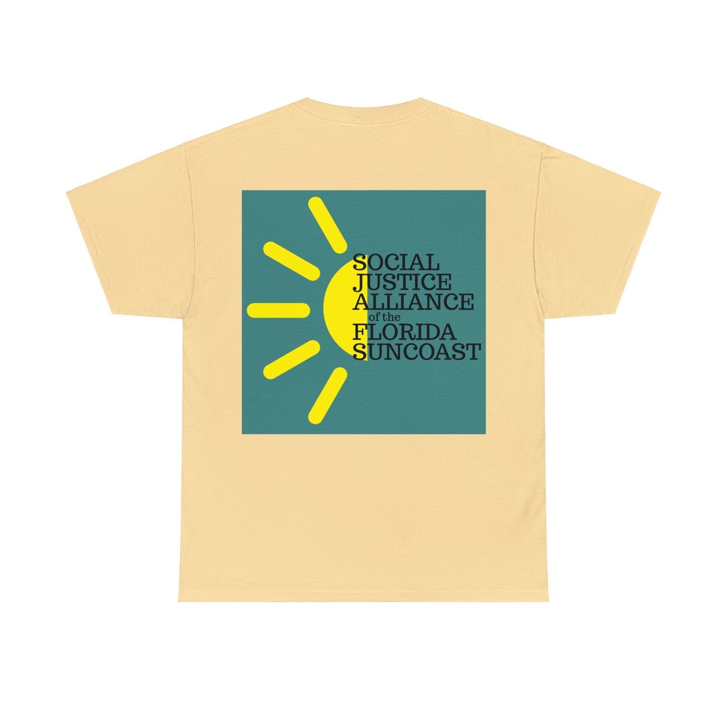 SJAFS R2R Front and Back Designs! Unisex Heavy Cotton Tee