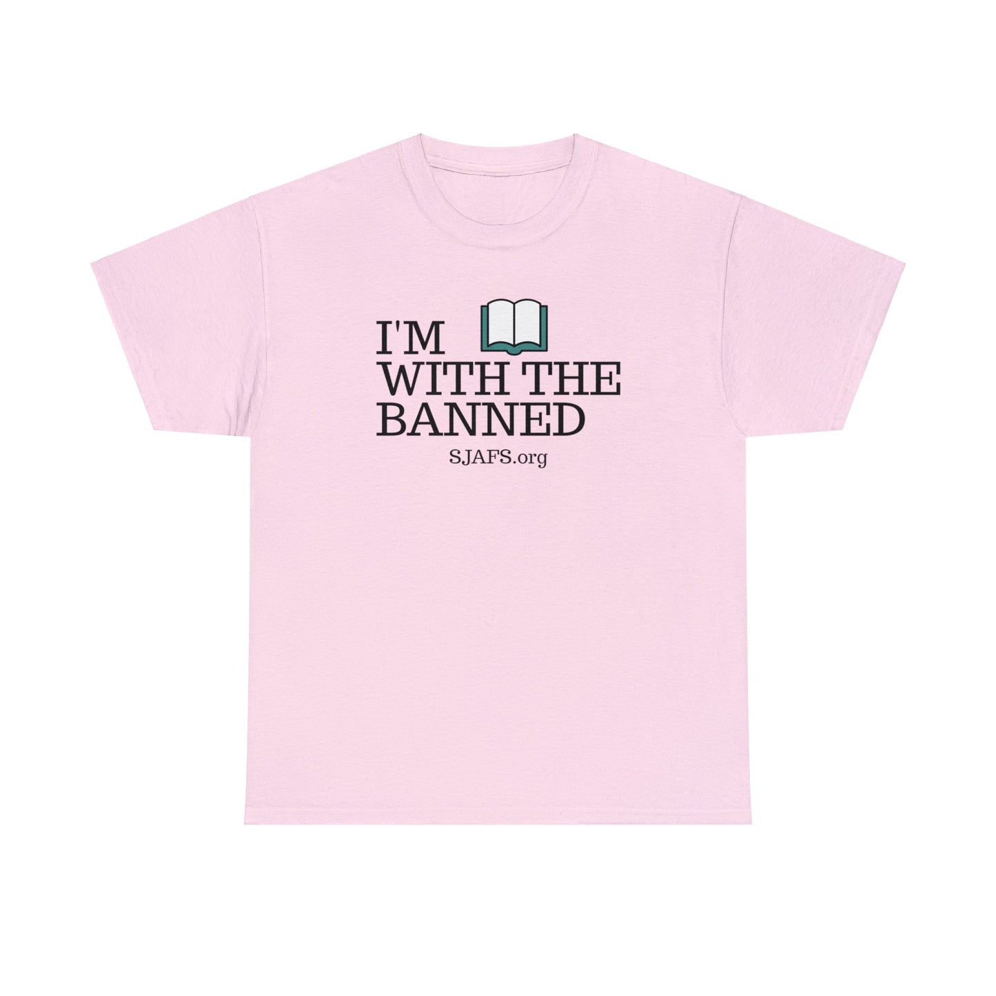 SJAFS I'm With the Banned Unisex Heavy Cotton Tee