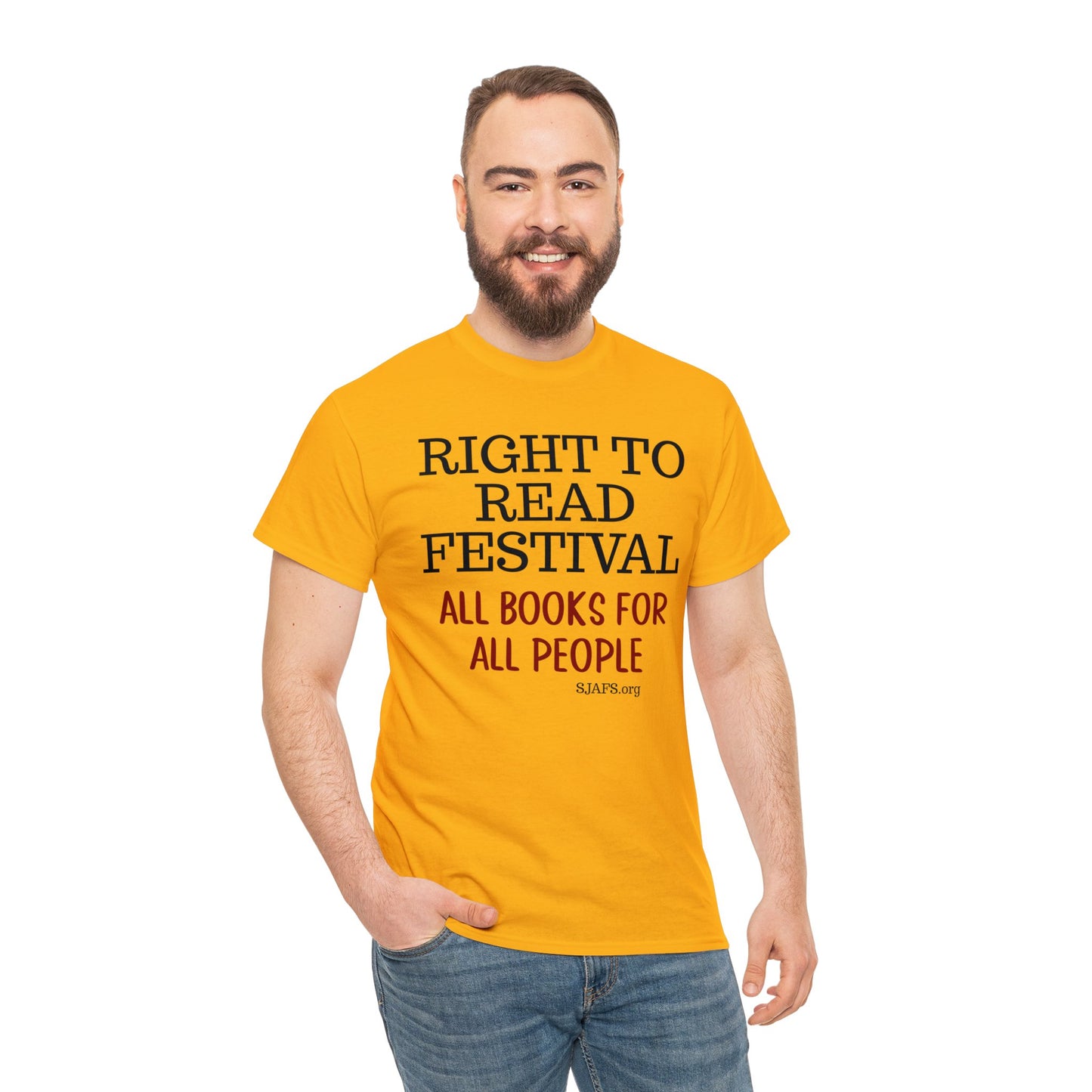 Right to Read Festival Shirt Unisex Heavy Cotton Tee