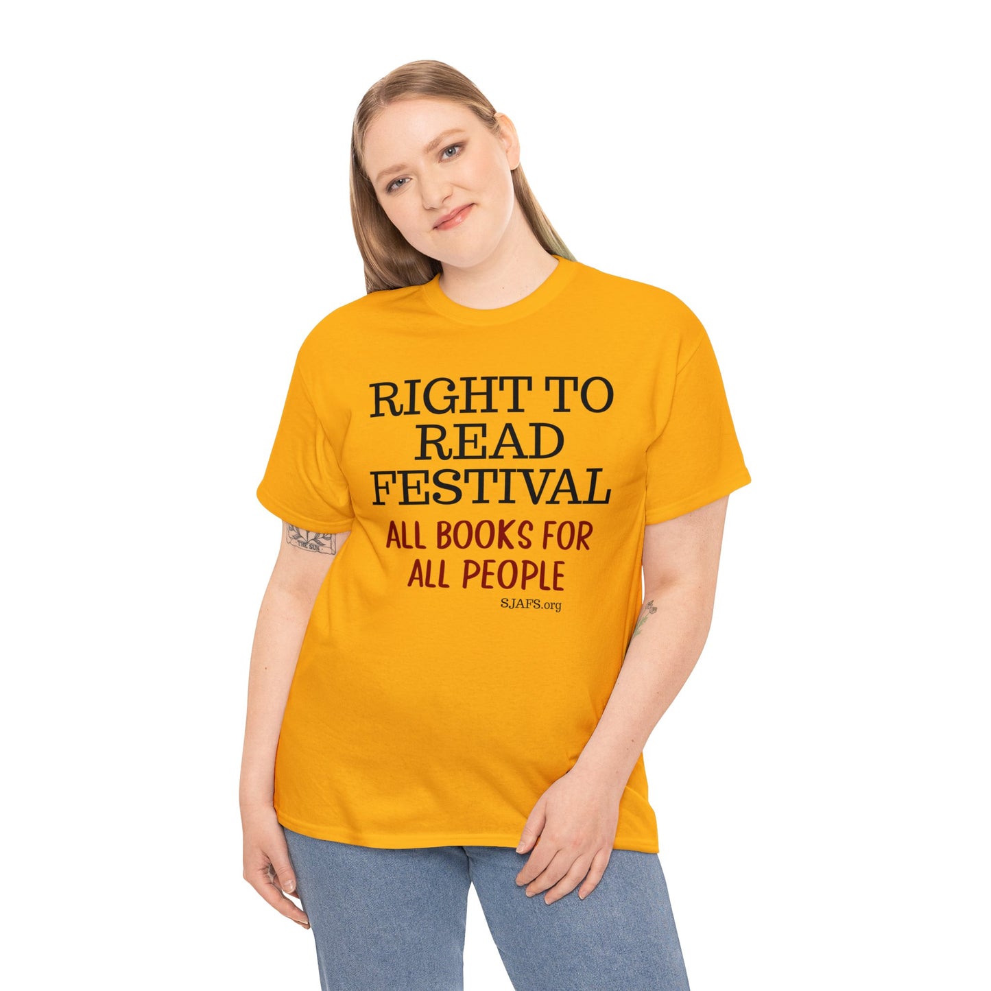 Right to Read Festival Shirt Unisex Heavy Cotton Tee