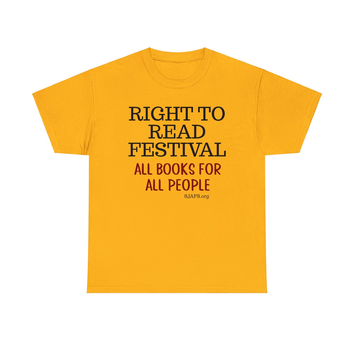 Right to Read Festival Shirt Unisex Heavy Cotton Tee