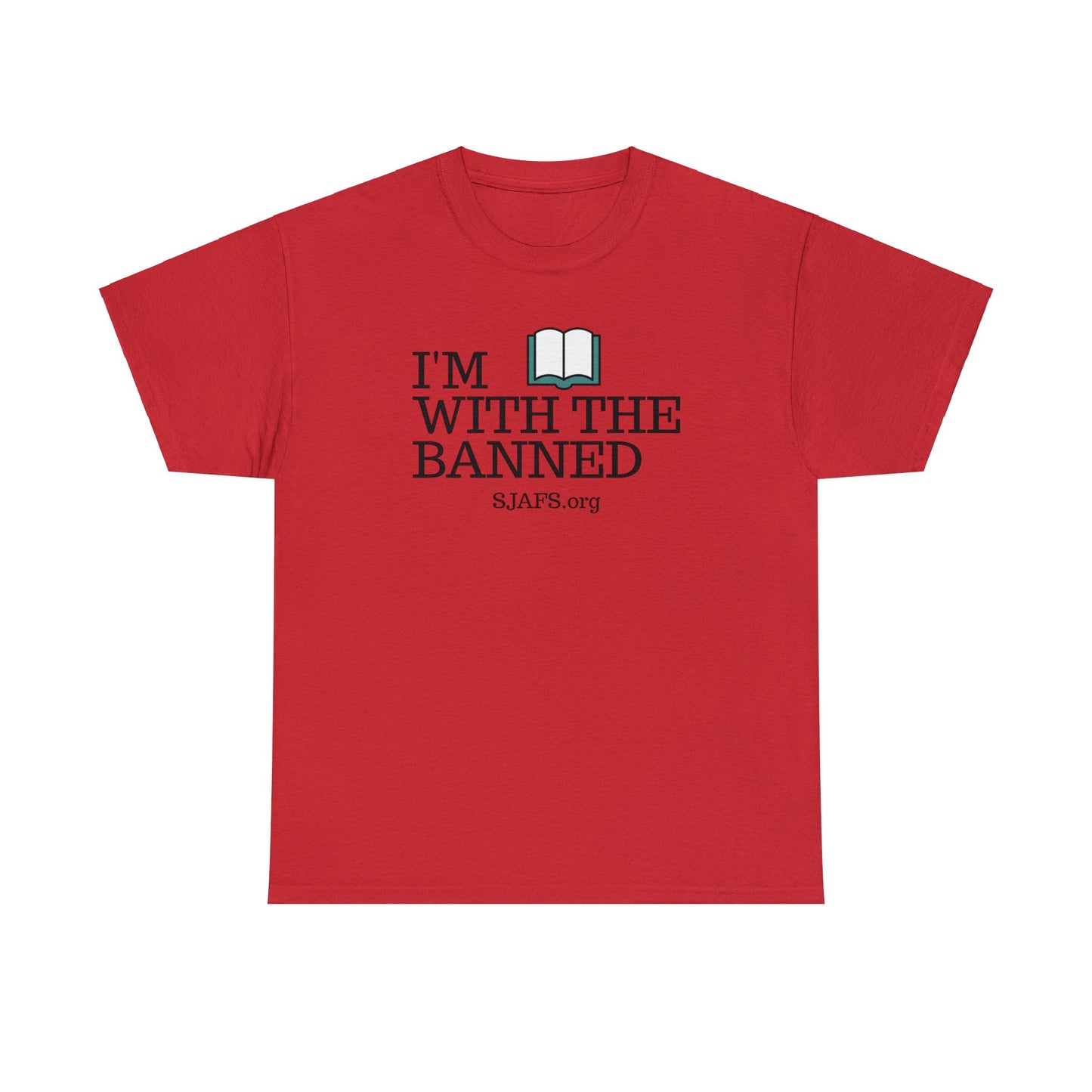 SJAFS I'm With the Banned Unisex Heavy Cotton Tee