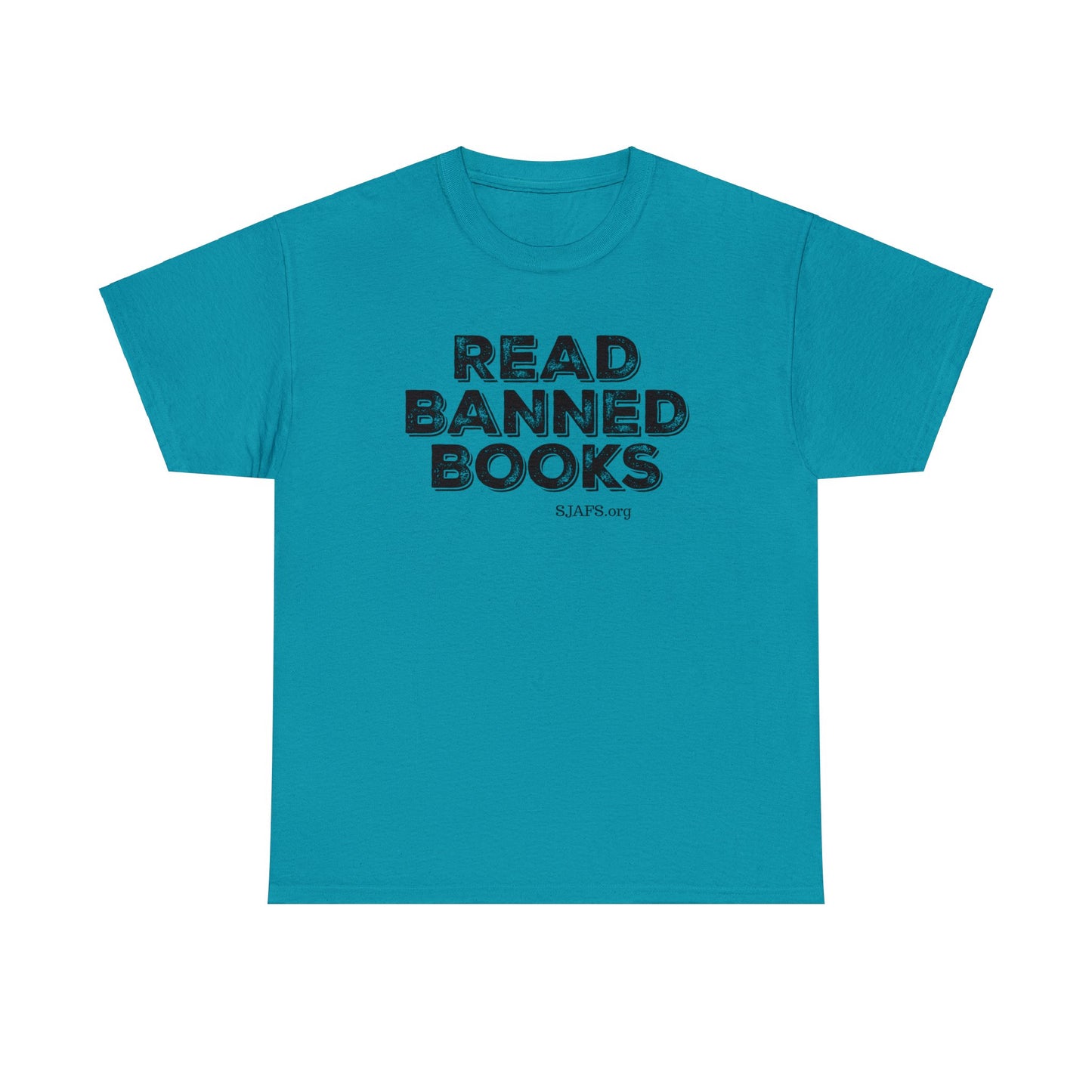 SJAFS Read Banned Books Bold Unisex Heavy Cotton Tee