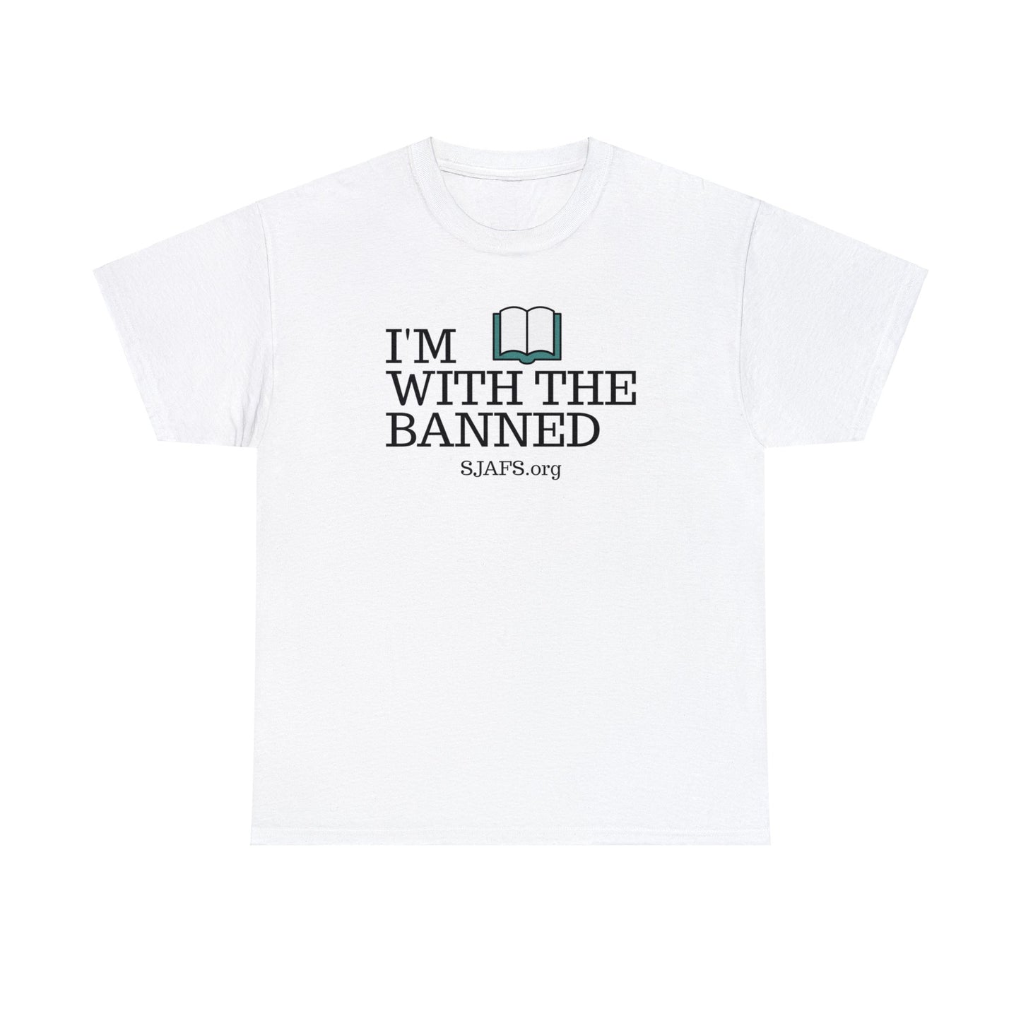 SJAFS I'm With the Banned Unisex Heavy Cotton Tee