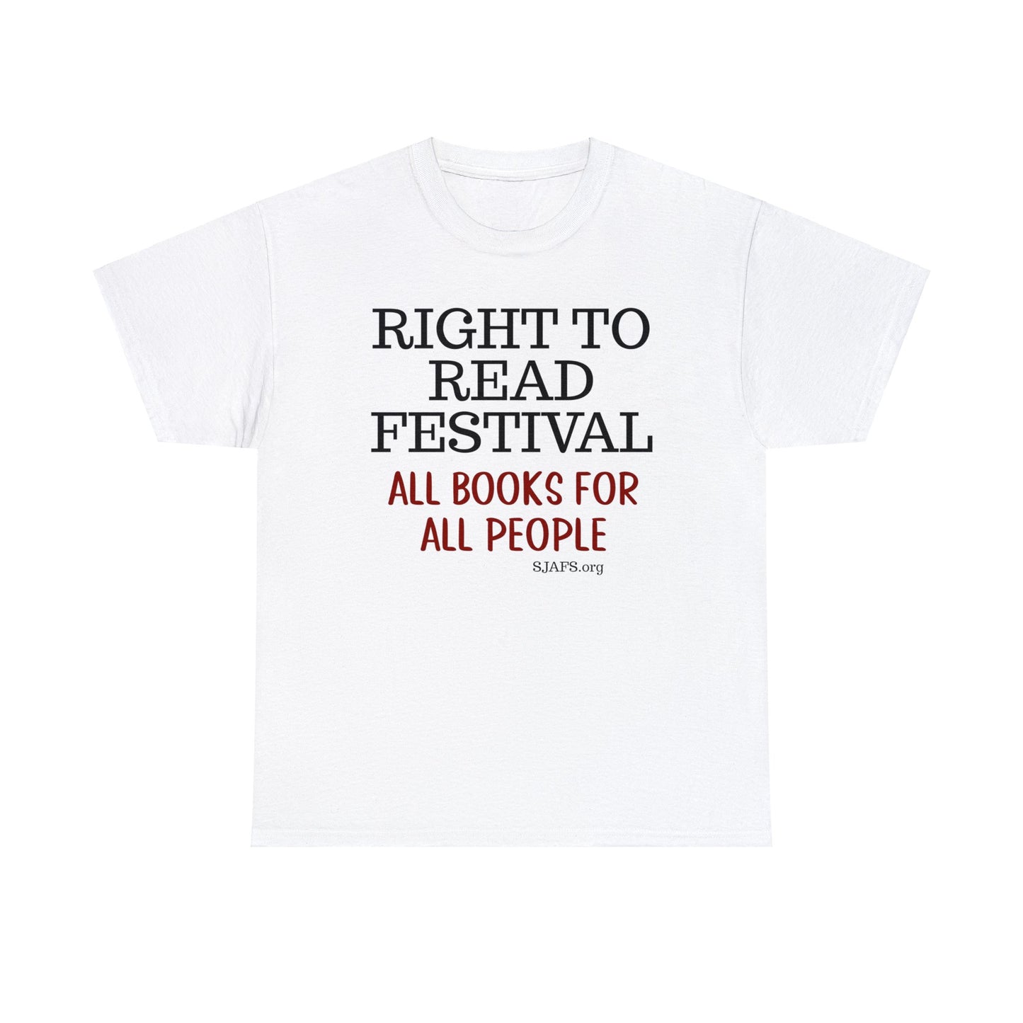 Right to Read Festival Shirt Unisex Heavy Cotton Tee