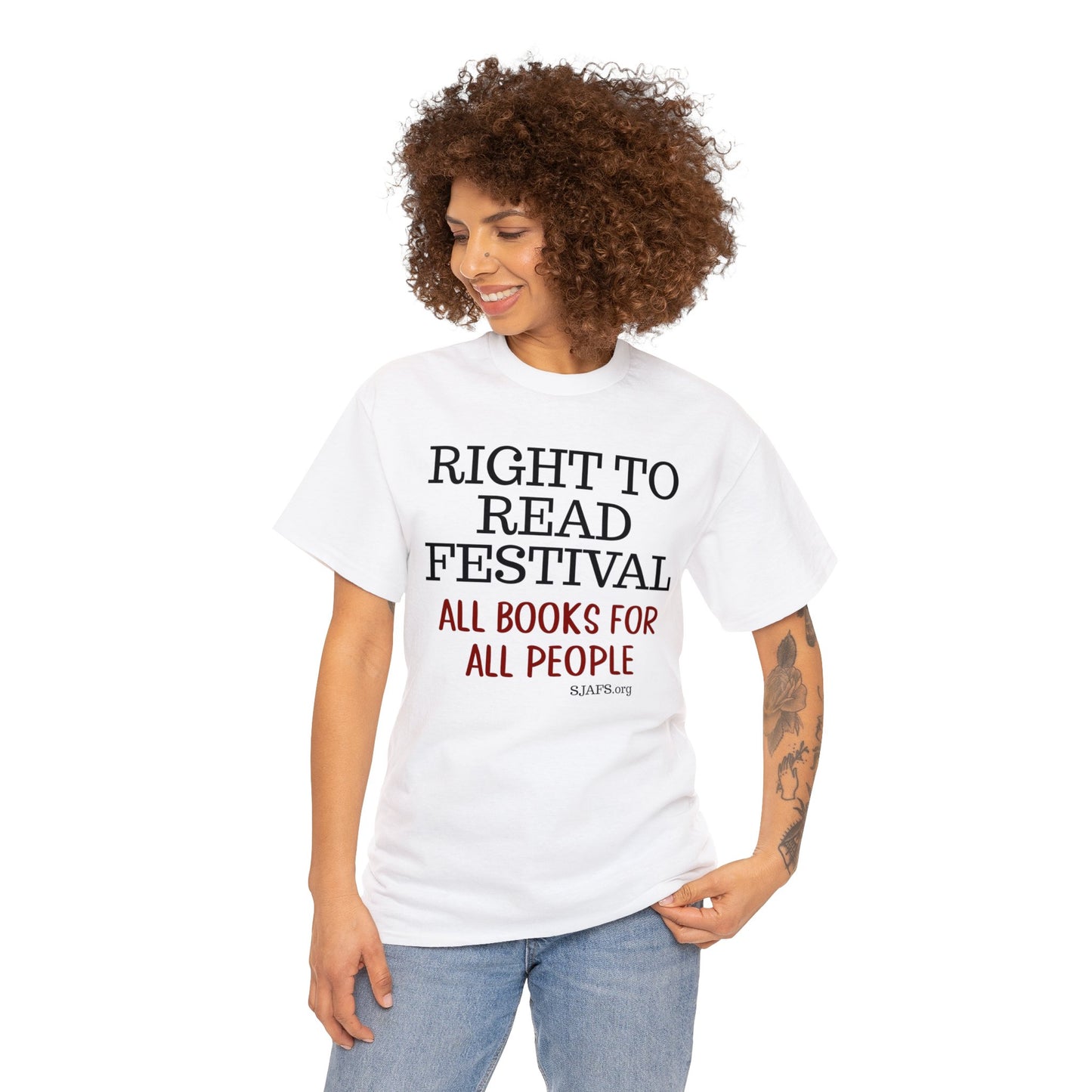 Right to Read Festival Shirt Unisex Heavy Cotton Tee