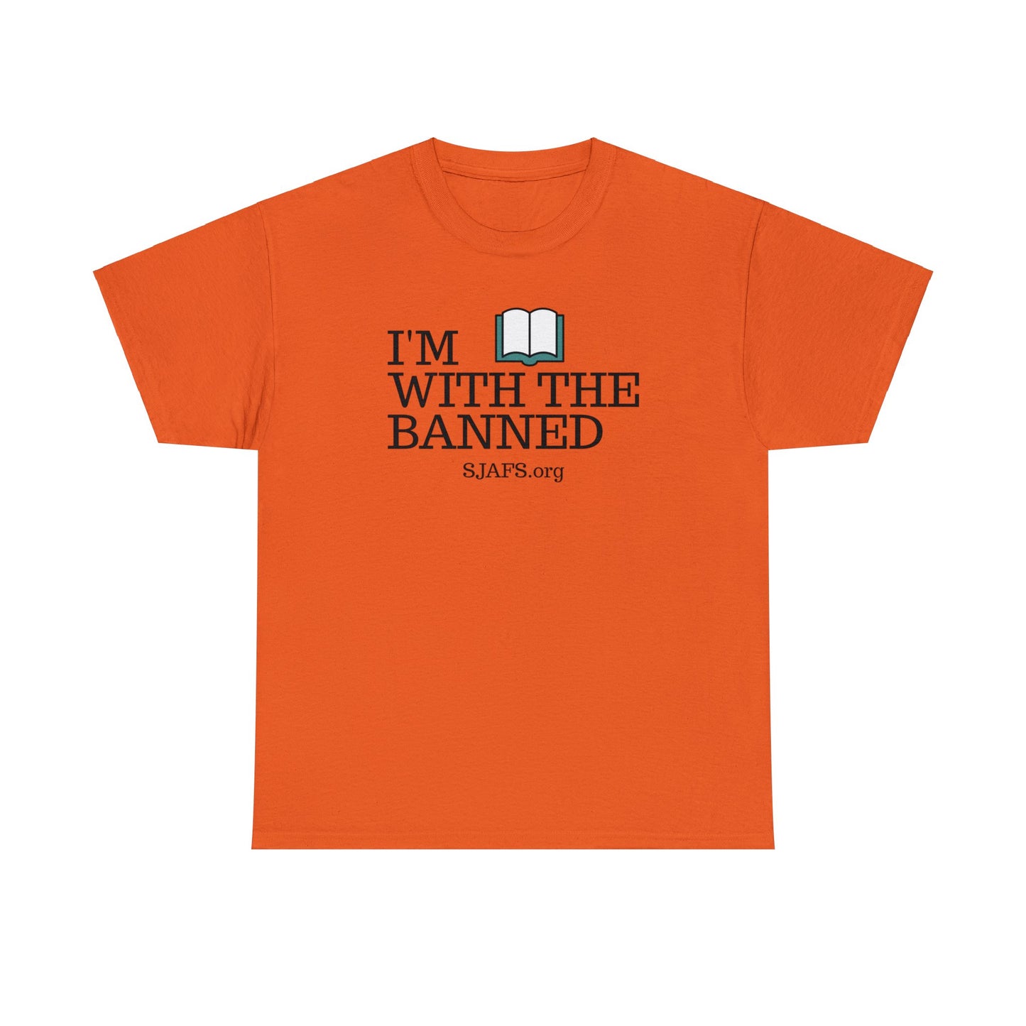 SJAFS I'm With the Banned Unisex Heavy Cotton Tee
