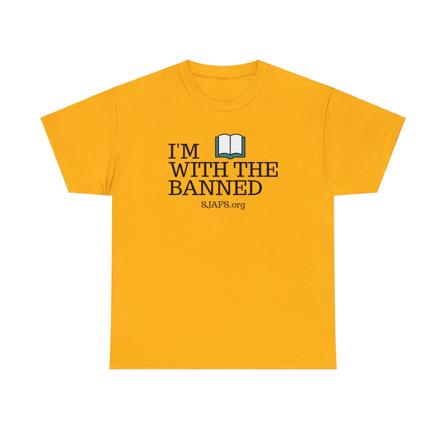 SJAFS I'm With the Banned Unisex Heavy Cotton Tee
