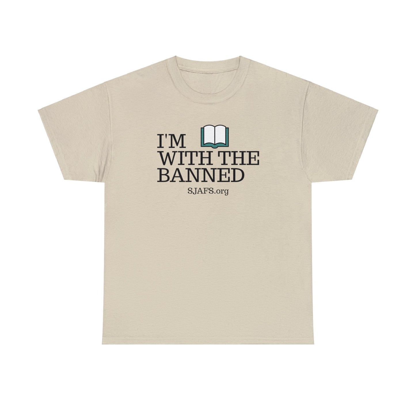 SJAFS I'm With the Banned Unisex Heavy Cotton Tee