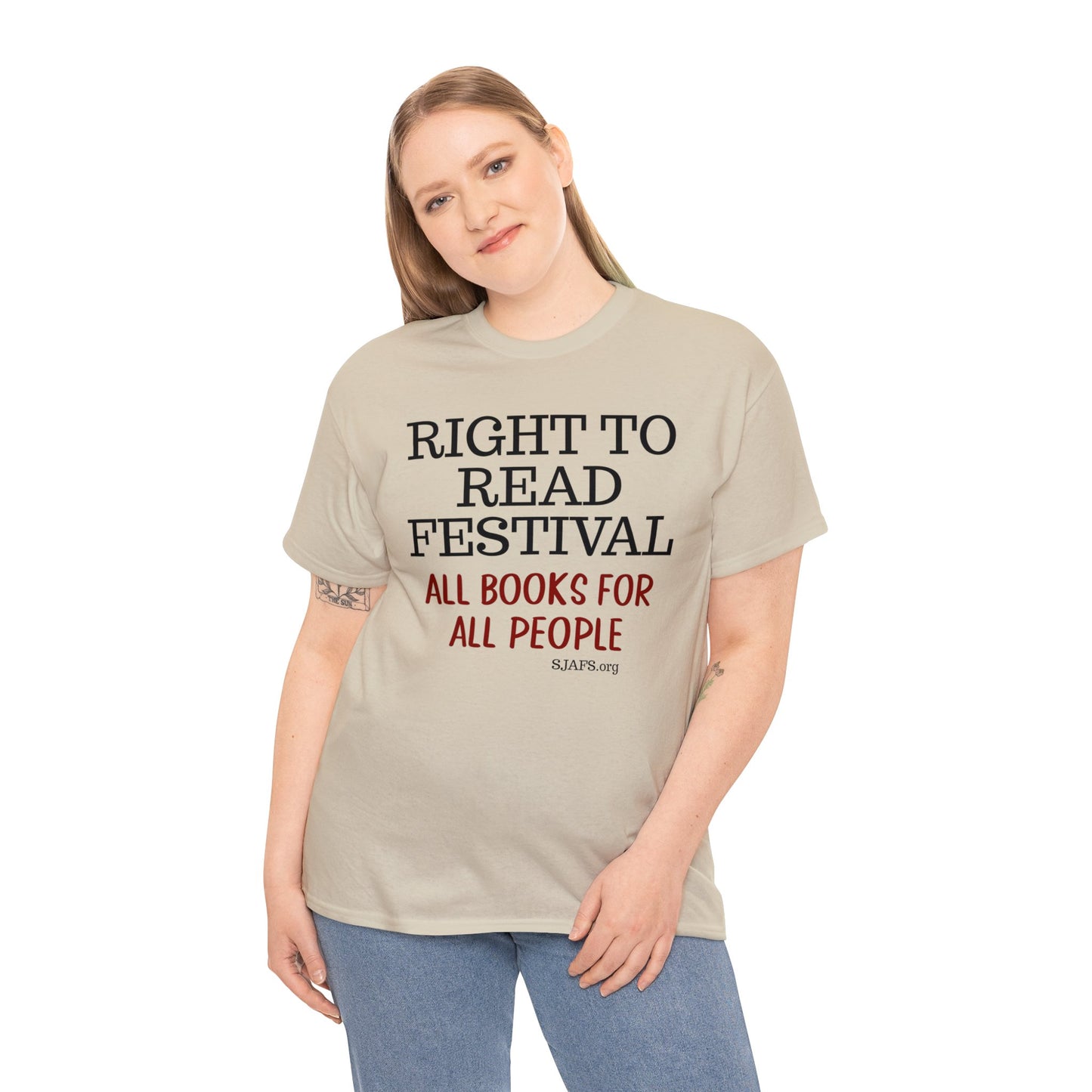 Right to Read Festival Shirt Unisex Heavy Cotton Tee
