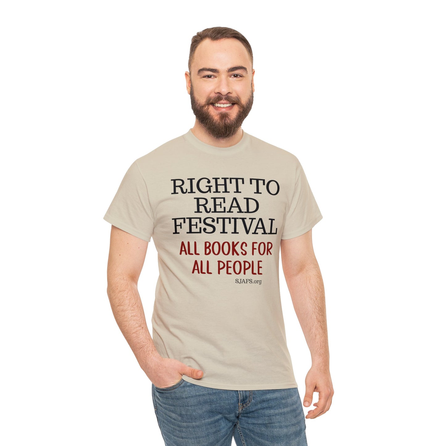 Right to Read Festival Shirt Unisex Heavy Cotton Tee