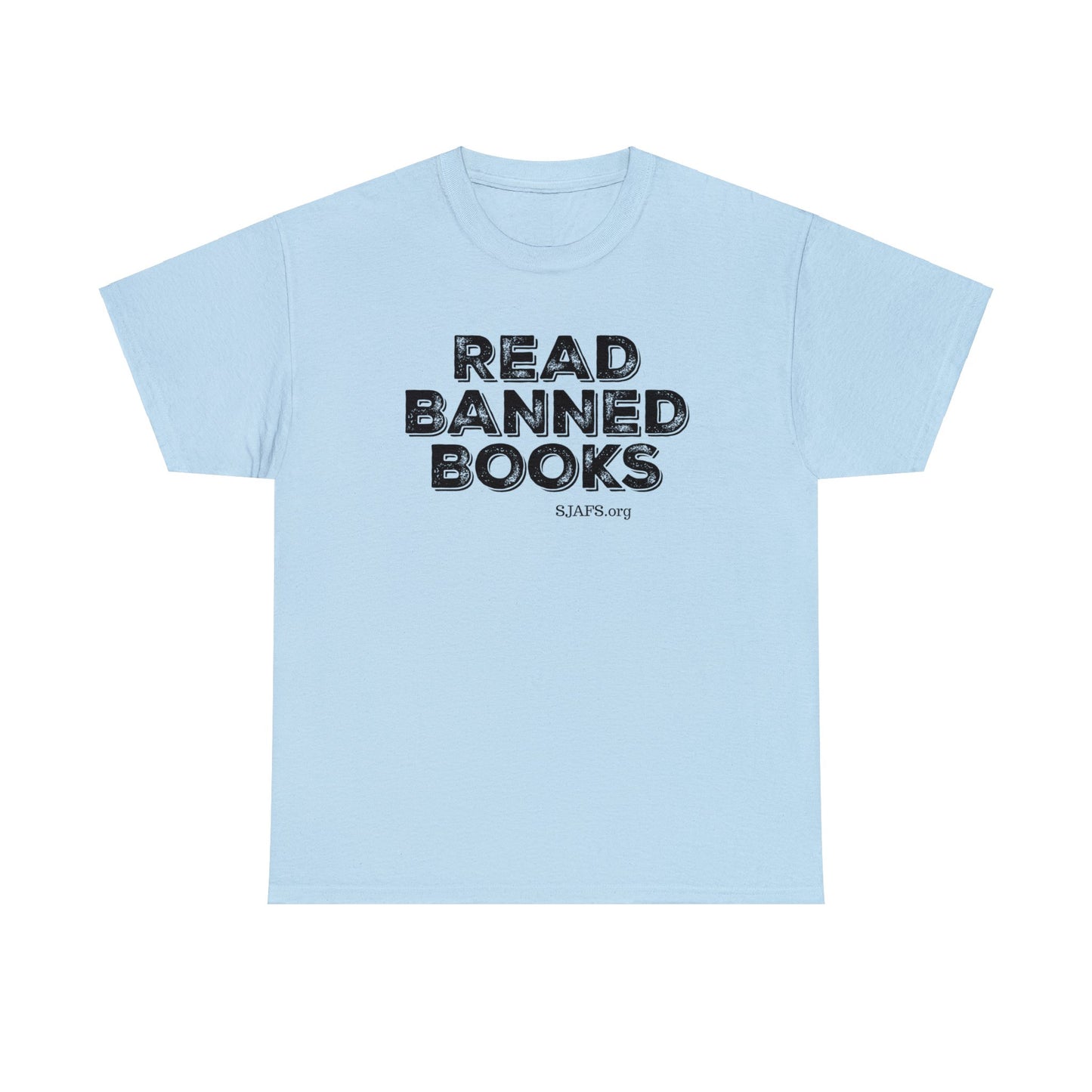 SJAFS Read Banned Books Bold Unisex Heavy Cotton Tee