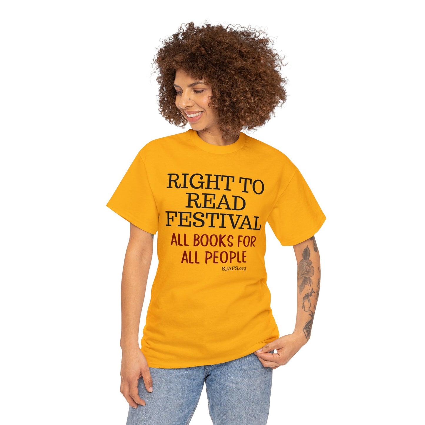 Right to Read Festival Shirt Unisex Heavy Cotton Tee