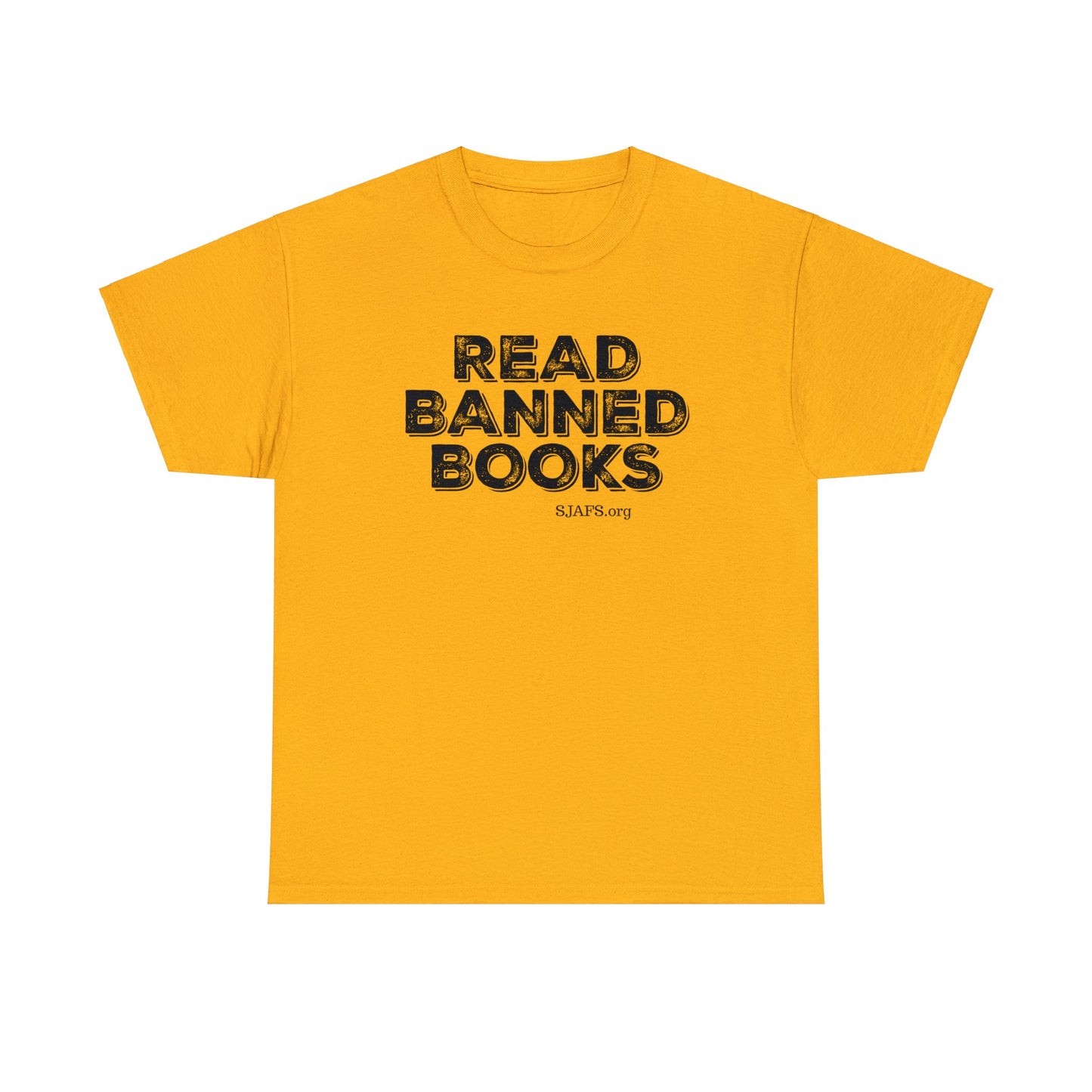 SJAFS Read Banned Books Bold Unisex Heavy Cotton Tee
