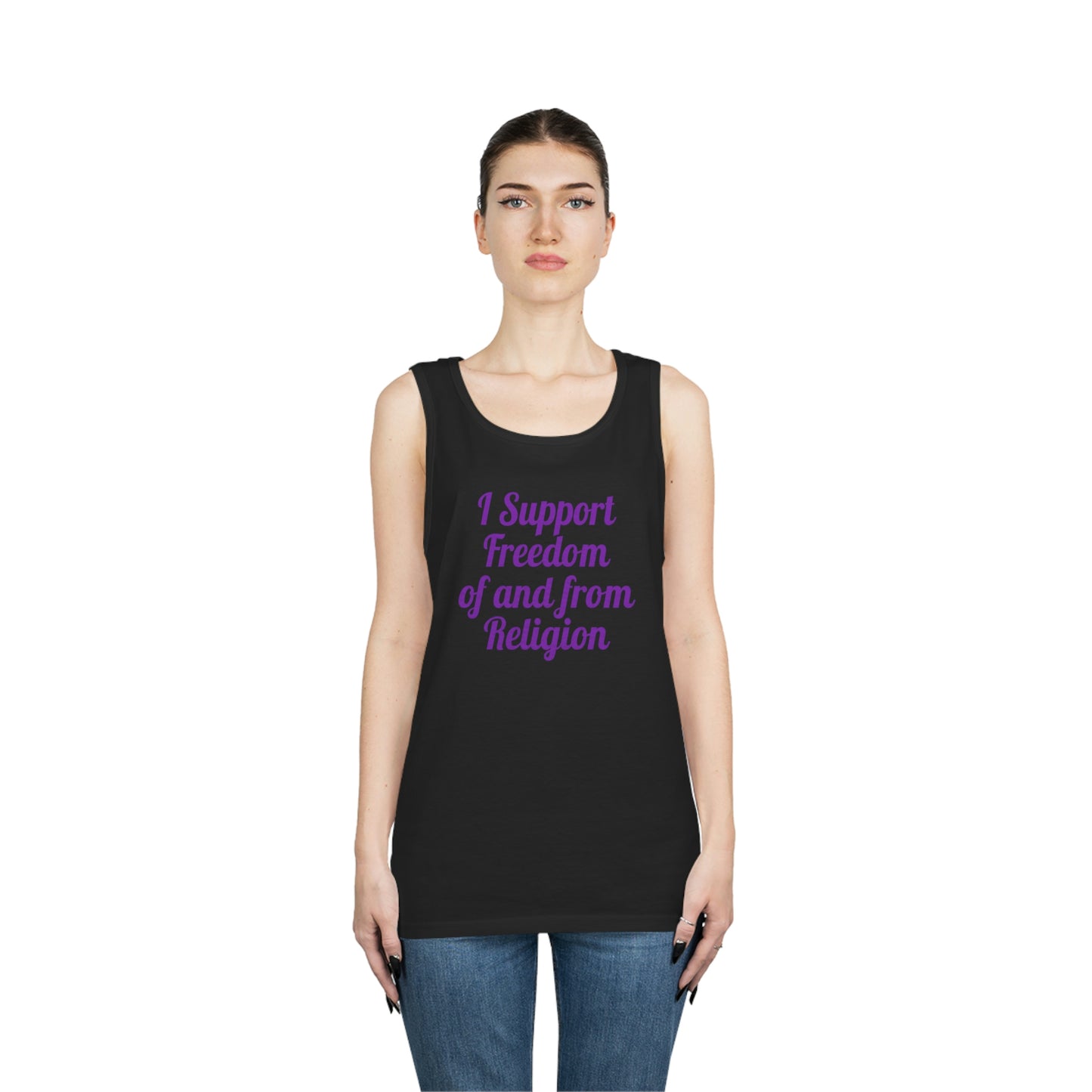 Freedom Unisex Heavy Cotton Tank Top
