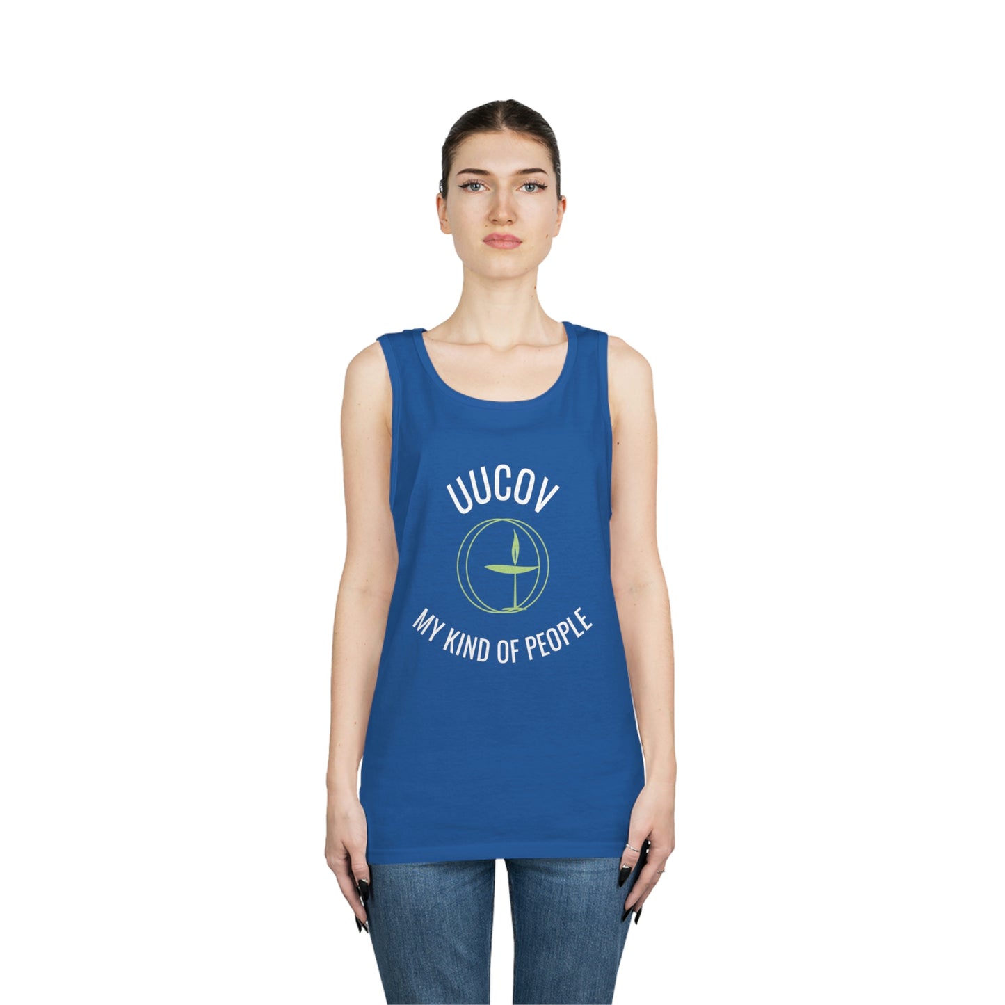 Retro UUCOV Unisex Heavy Cotton Tank Top