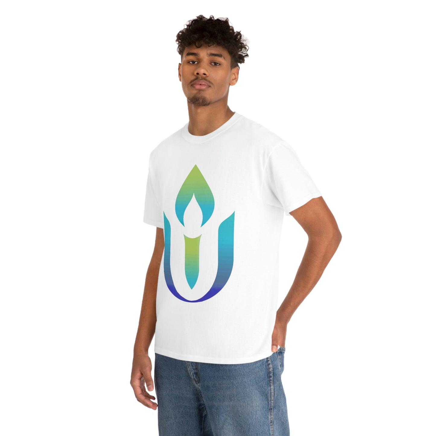 UUCOV Gradient Logo Unisex Heavy Cotton Tee