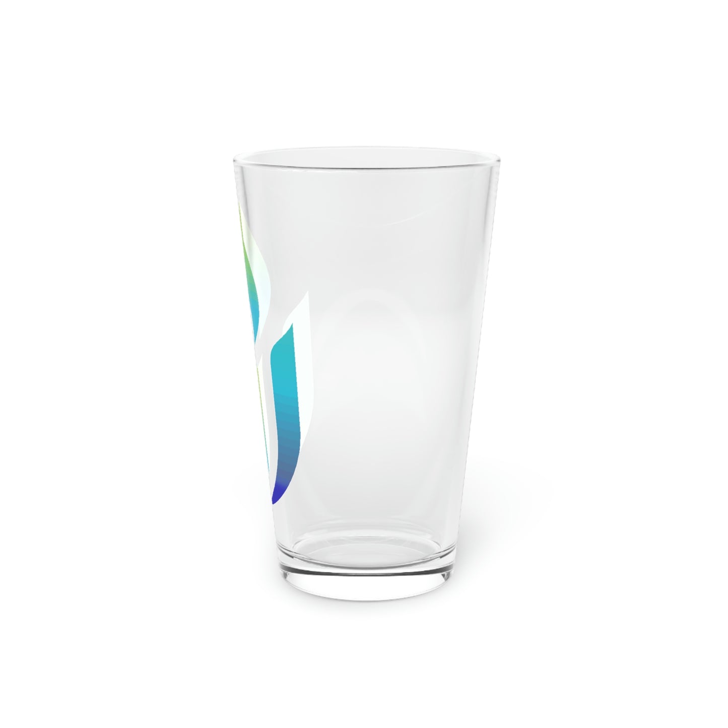UUCOV Logo Pint Glass, 16oz