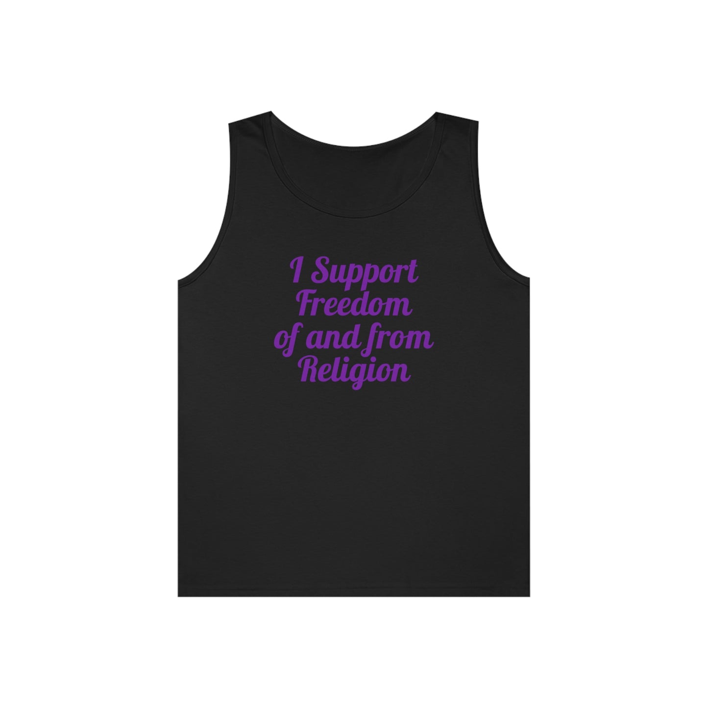 Freedom Unisex Heavy Cotton Tank Top