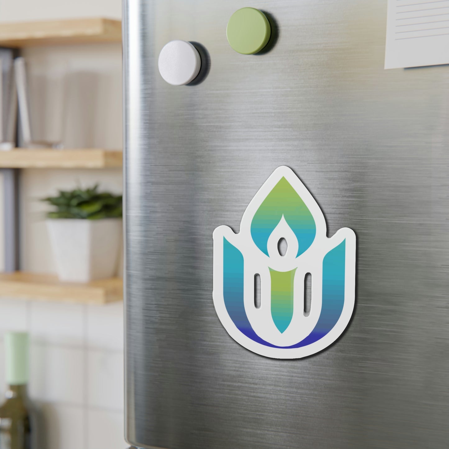 UUCOV Logo Die-Cut Magnets