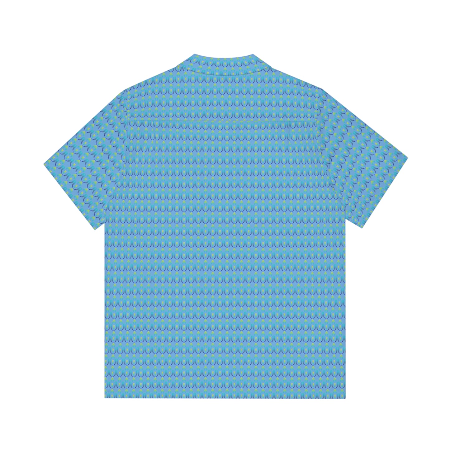Blue UUCOV Men's Hawaiian Shirt