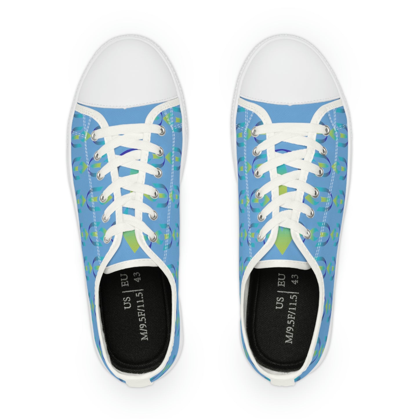 UUCOV Blue Low Top Sneakers