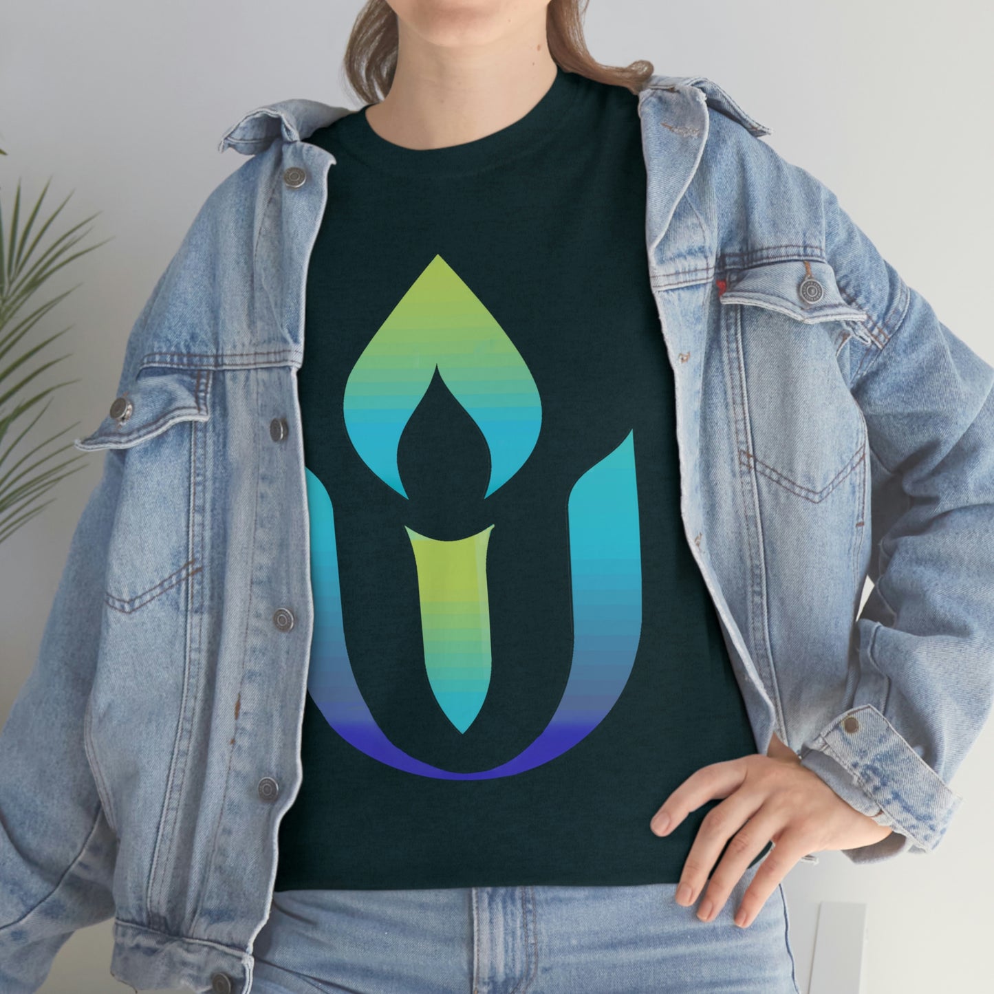UUCOV Gradient Logo Unisex Heavy Cotton Tee