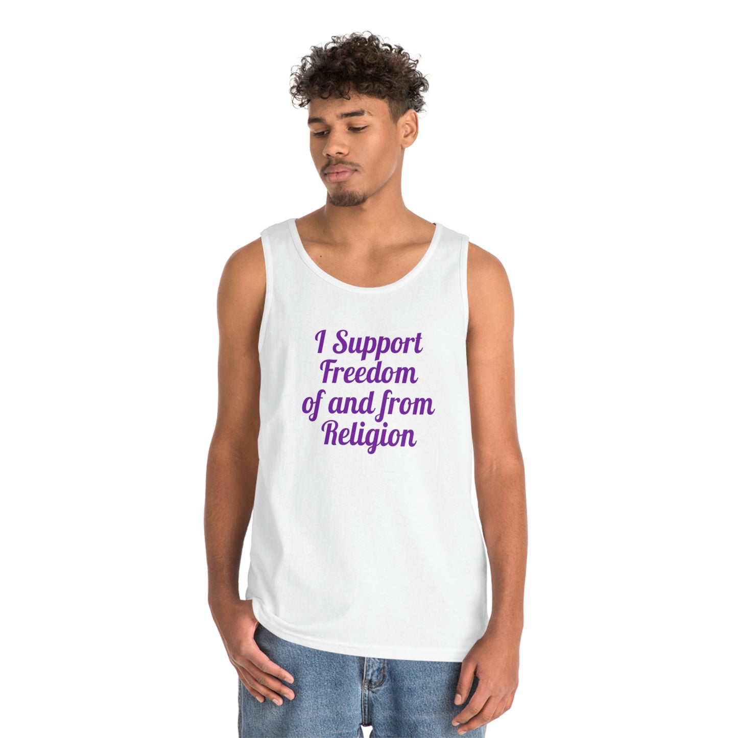 Freedom Unisex Heavy Cotton Tank Top