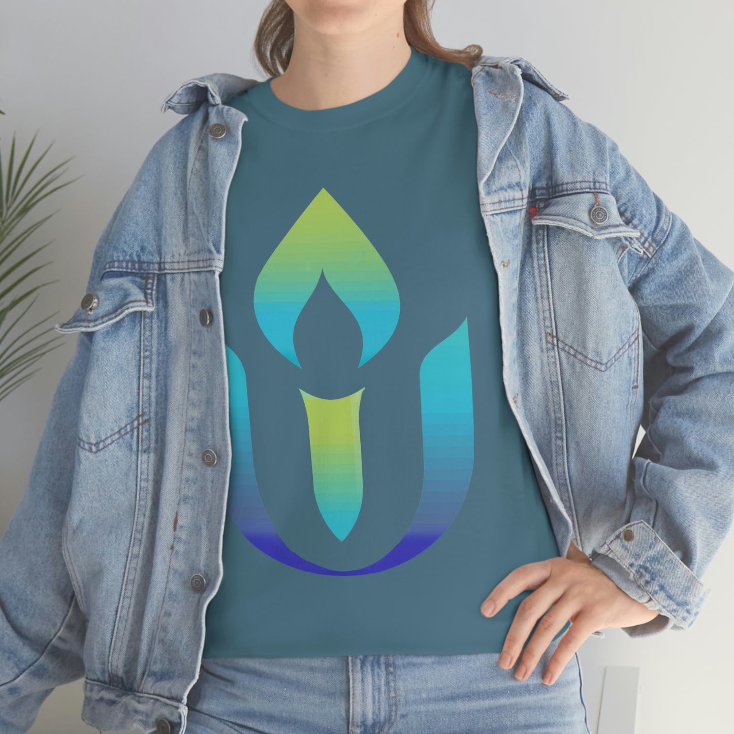 UUCOV Gradient Logo Unisex Heavy Cotton Tee