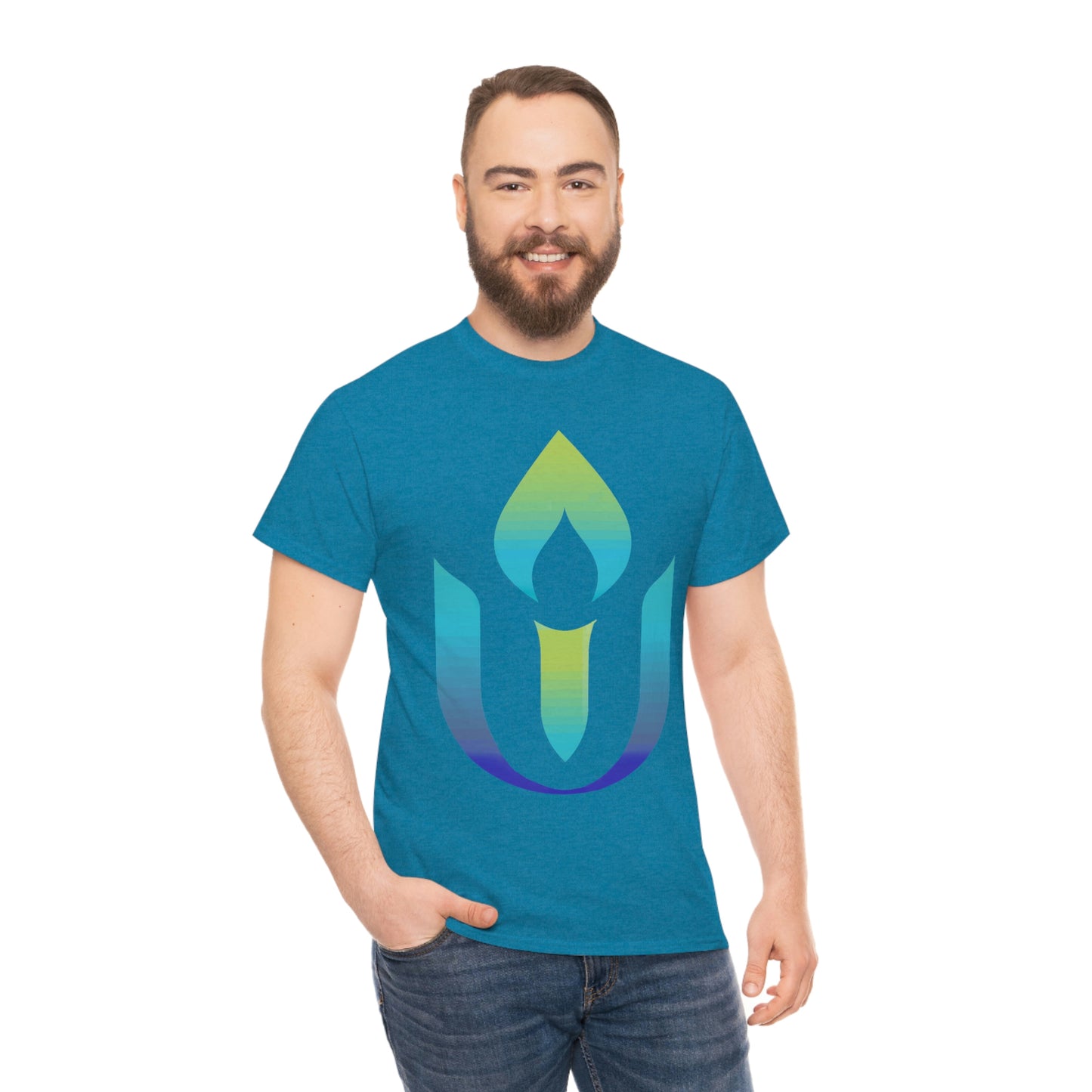 UUCOV Gradient Logo Unisex Heavy Cotton Tee