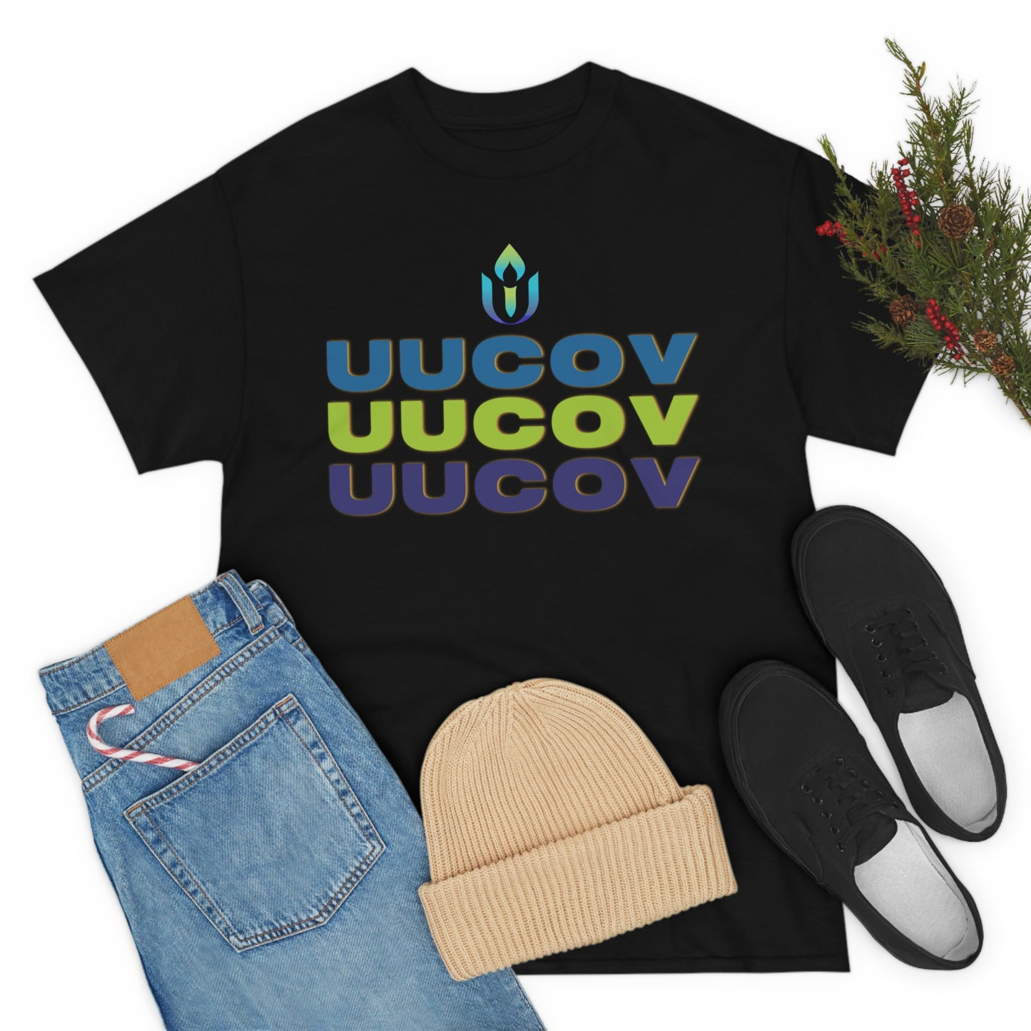 Triple UUCOV Unisex Heavy Cotton Tee