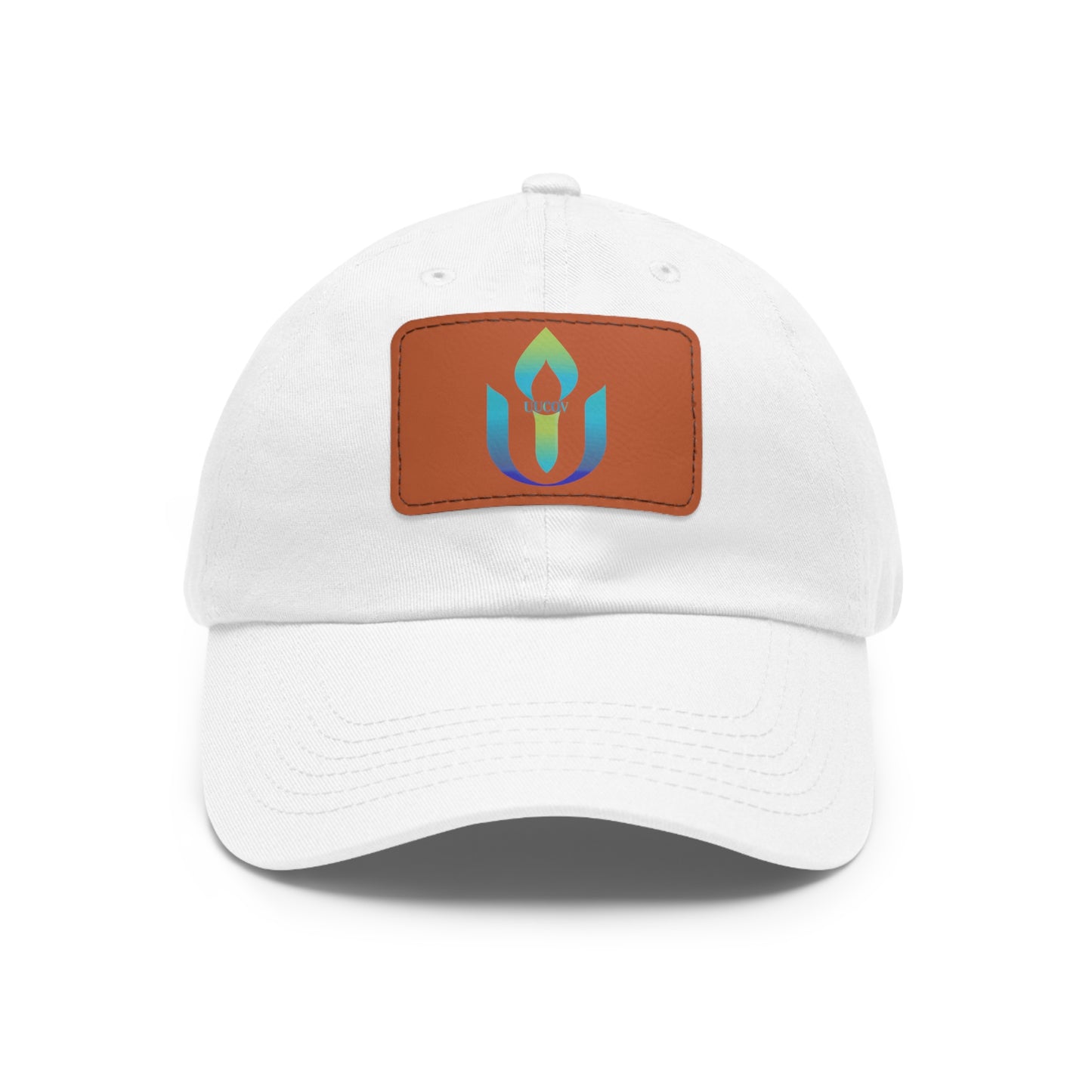 UUCOV Dad Hat with Leather Patch