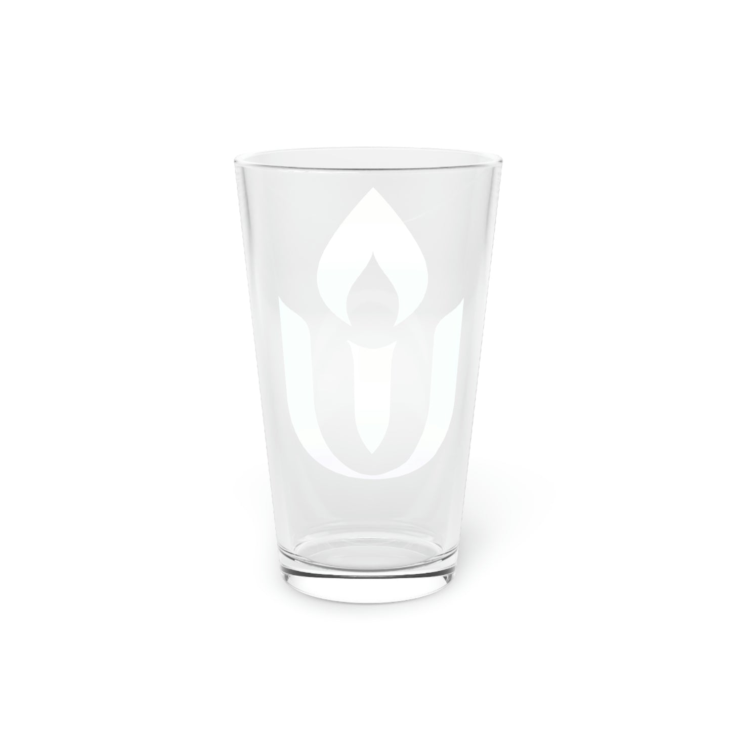 UUCOV Logo Pint Glass, 16oz