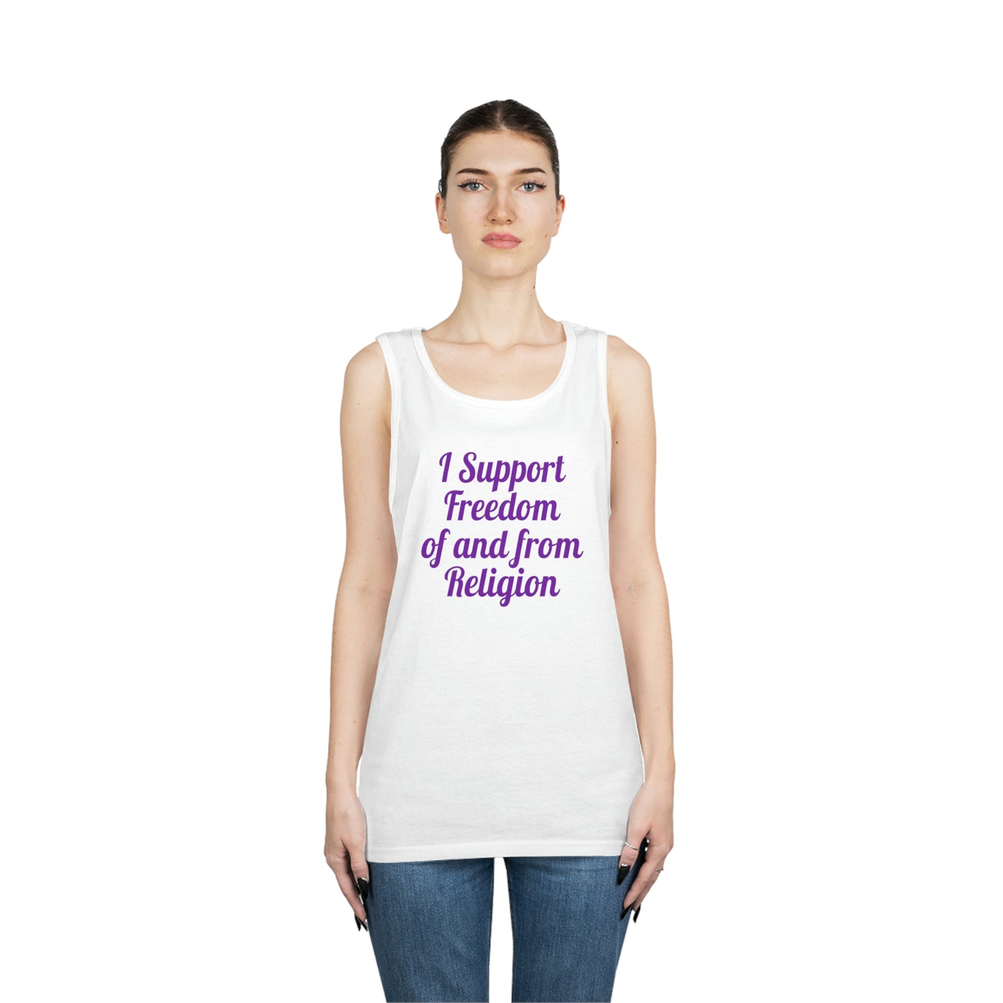 Freedom Unisex Heavy Cotton Tank Top