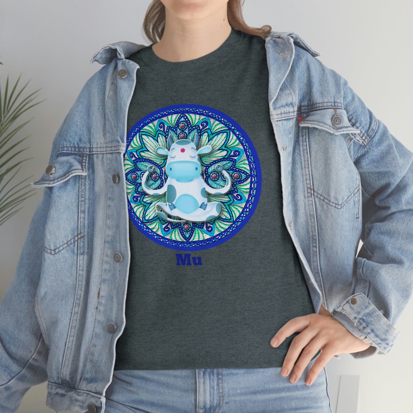 Mu Unisex Heavy Cotton Tee