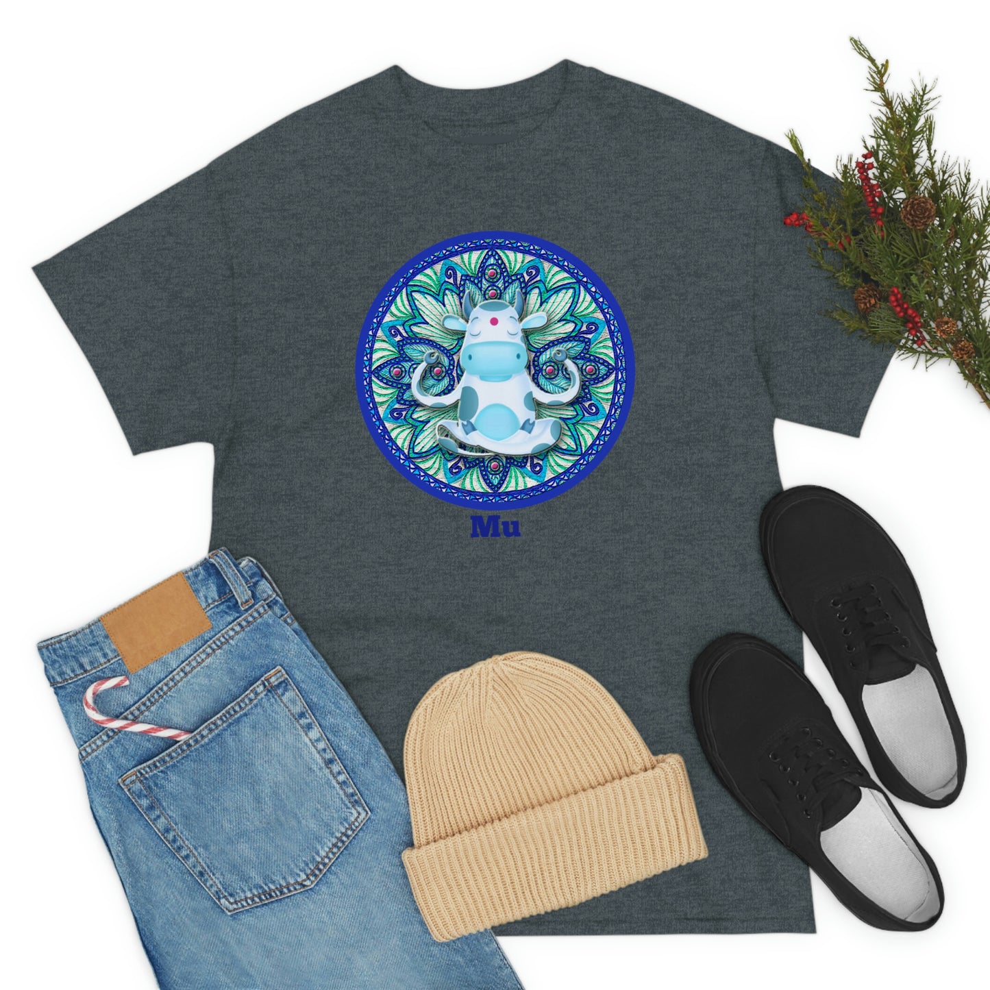 Mu Unisex Heavy Cotton Tee