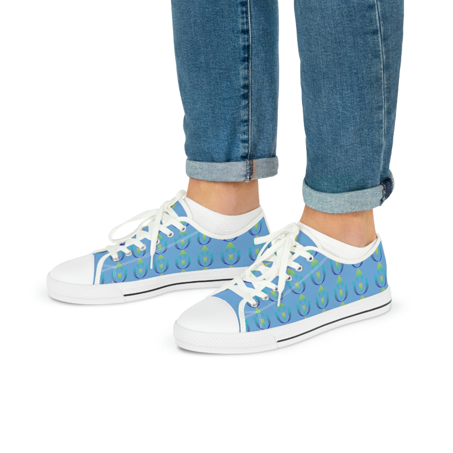 UUCOV Blue Low Top Sneakers