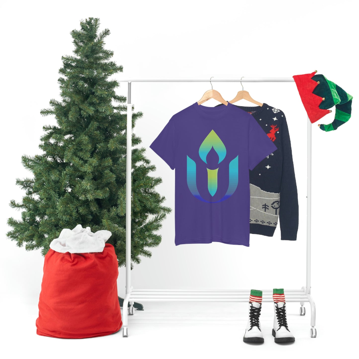UUCOV Gradient Logo Unisex Heavy Cotton Tee