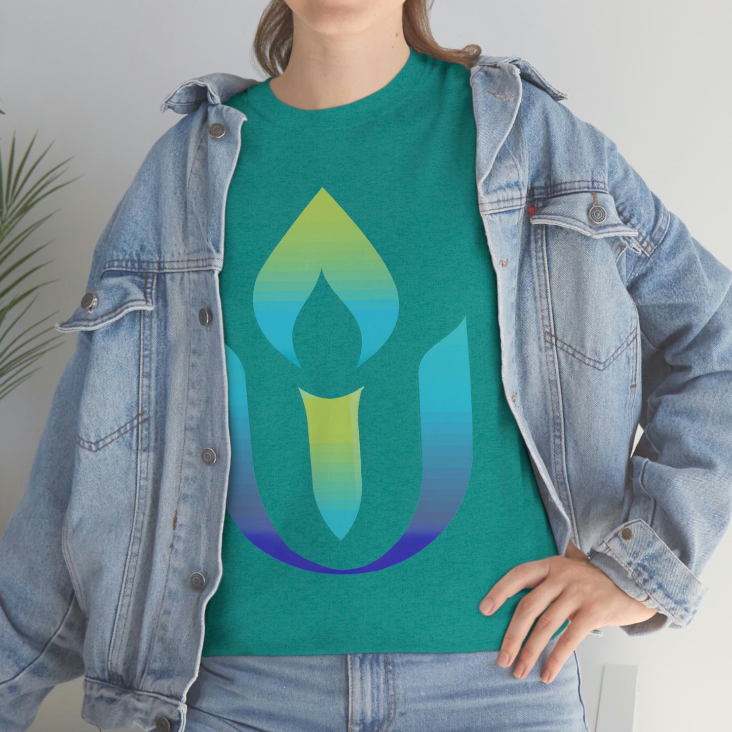 UUCOV Gradient Logo Unisex Heavy Cotton Tee