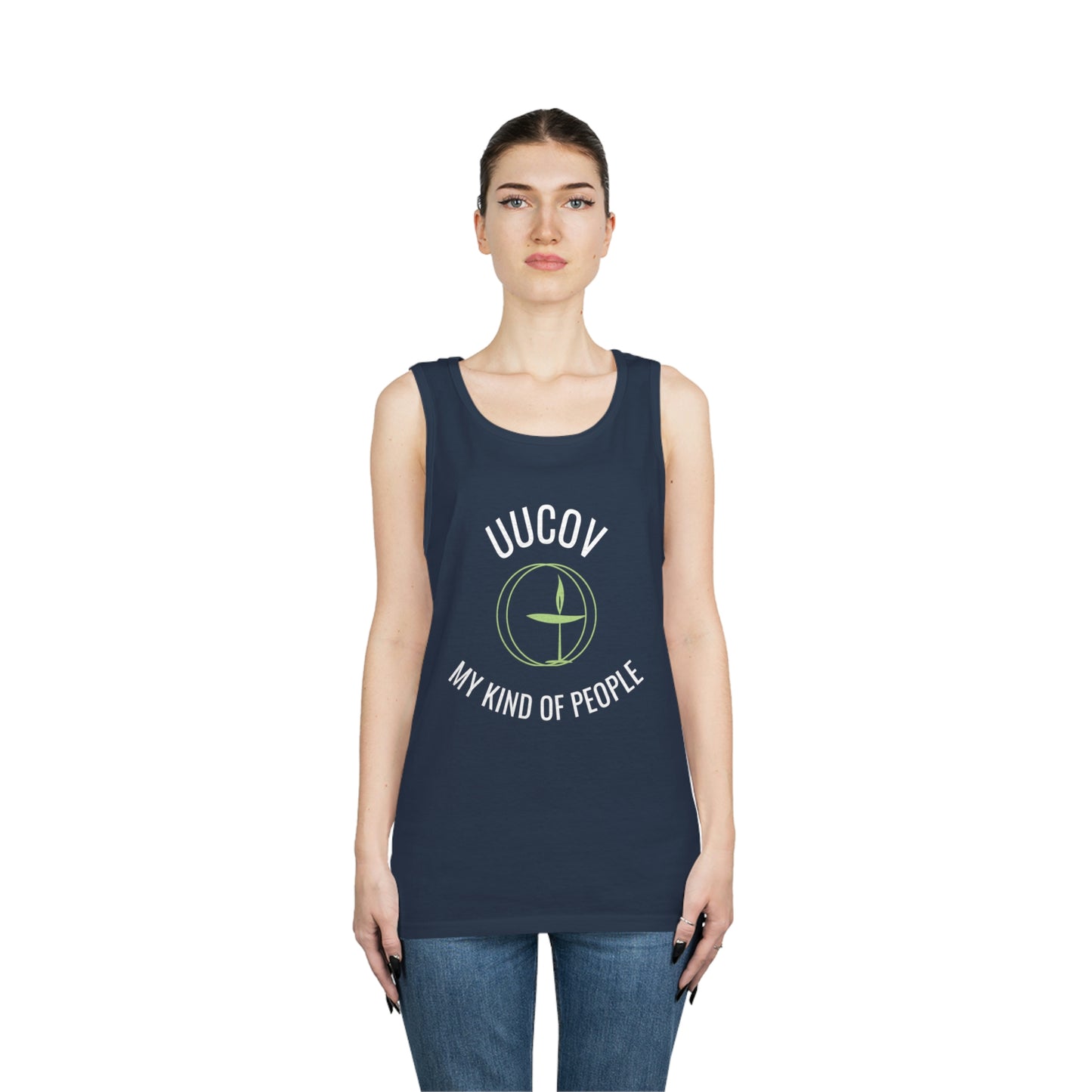 Retro UUCOV Unisex Heavy Cotton Tank Top