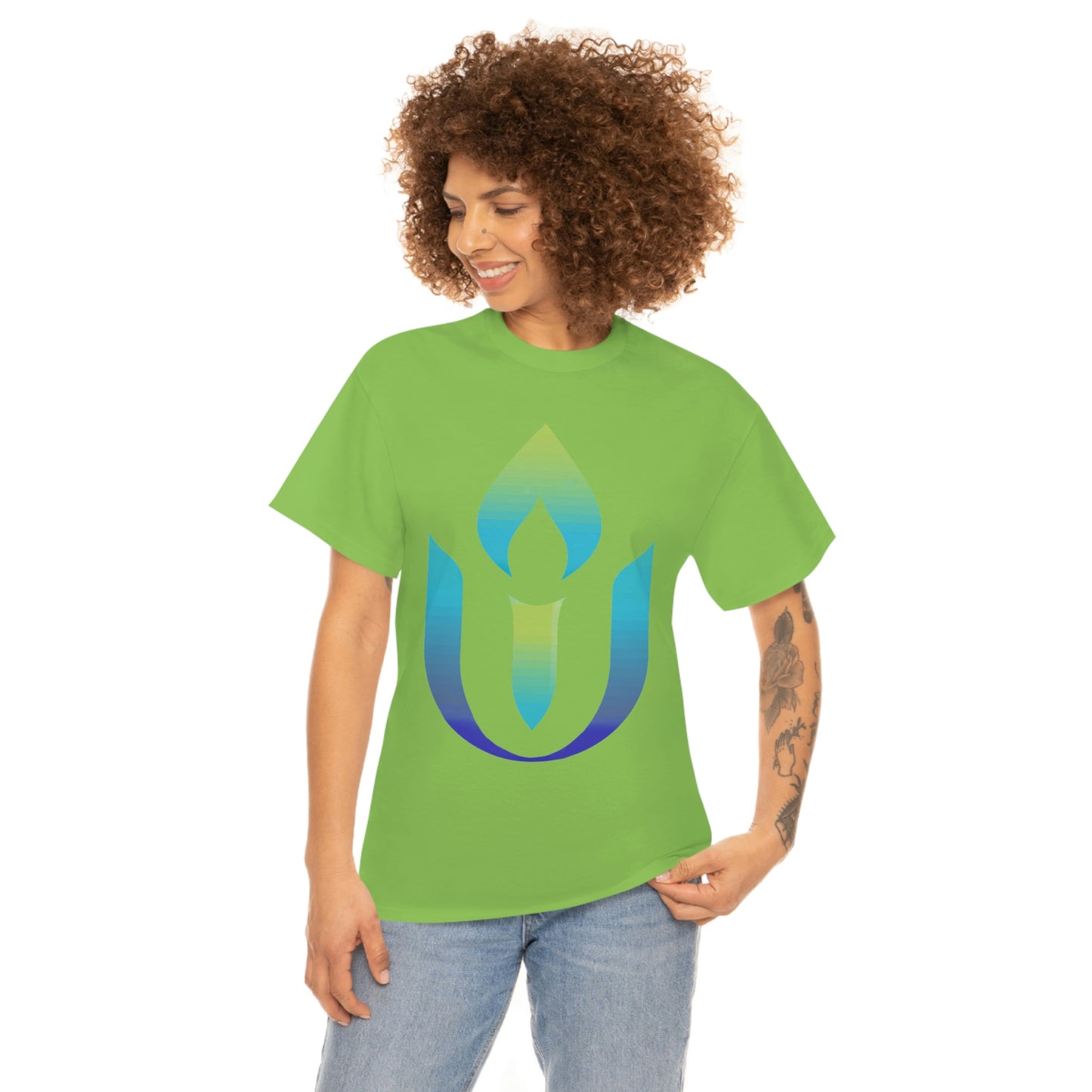 UUCOV Gradient Logo Unisex Heavy Cotton Tee