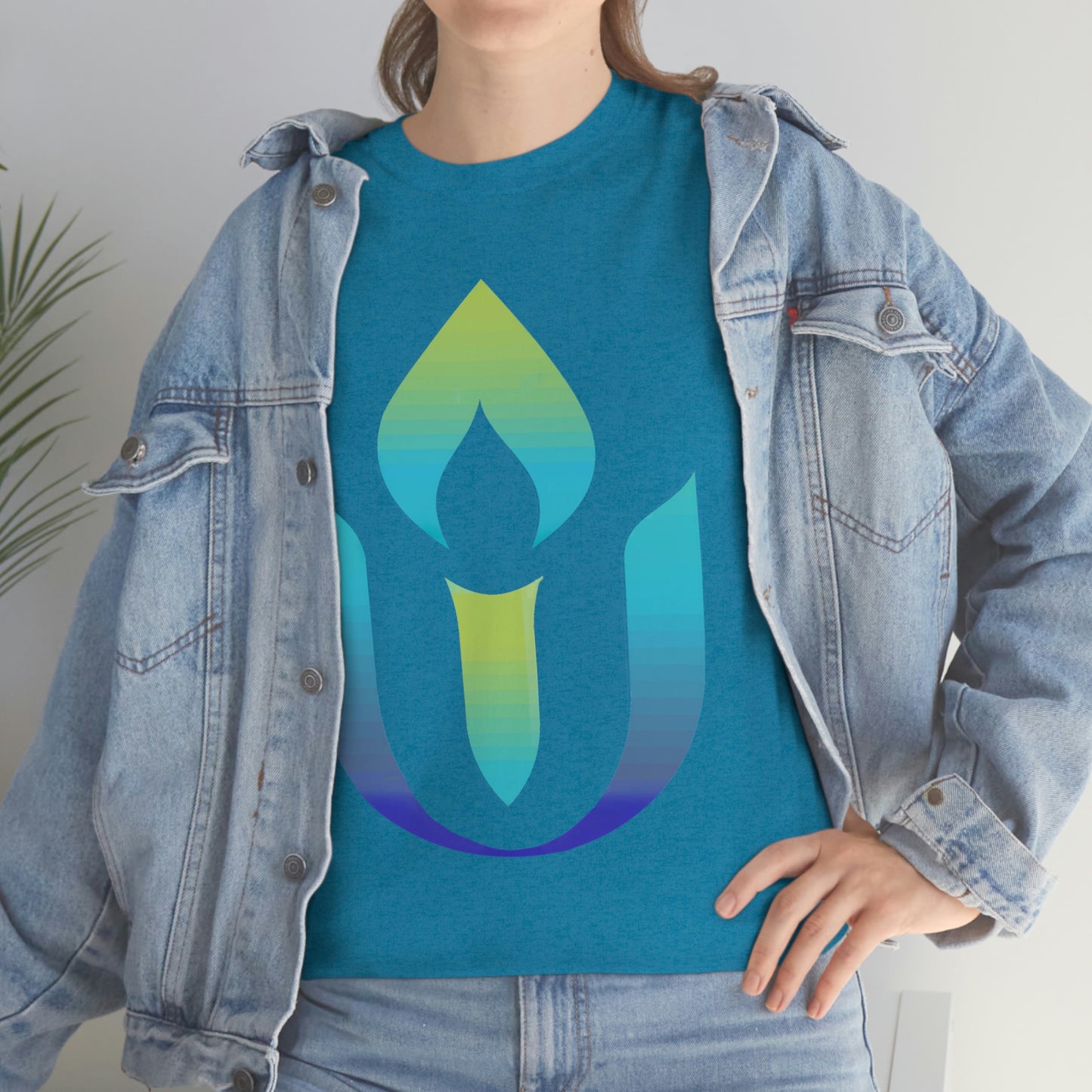 UUCOV Gradient Logo Unisex Heavy Cotton Tee