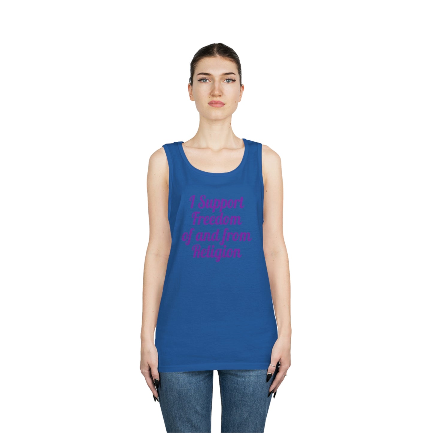 Freedom Unisex Heavy Cotton Tank Top