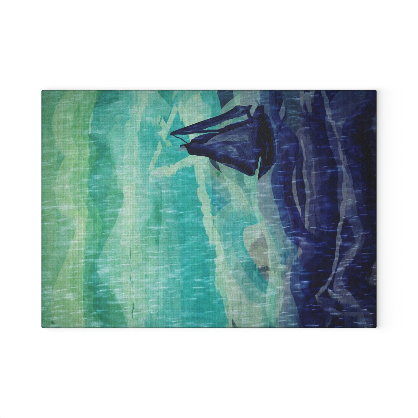 Storm at Sea Glass Cutting Board
