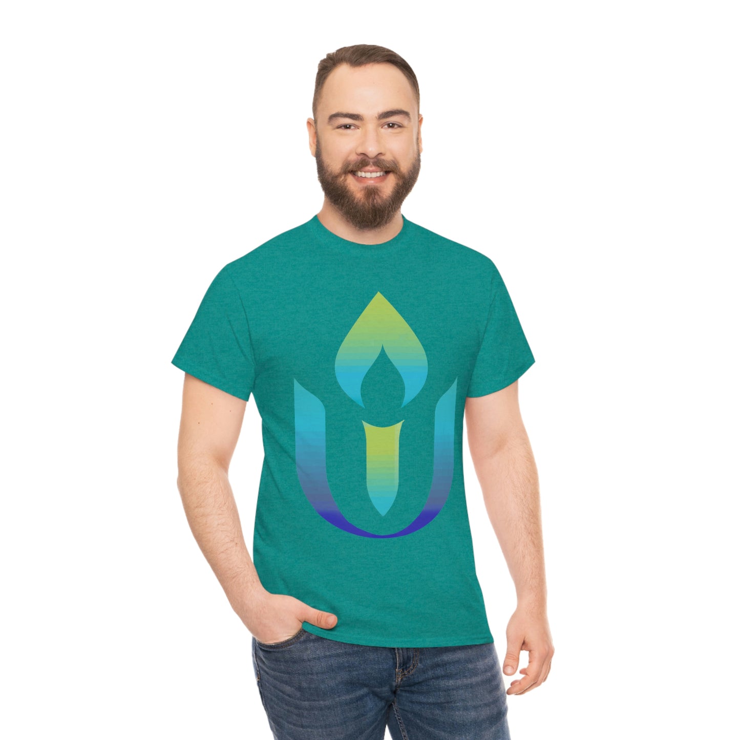 UUCOV Gradient Logo Unisex Heavy Cotton Tee