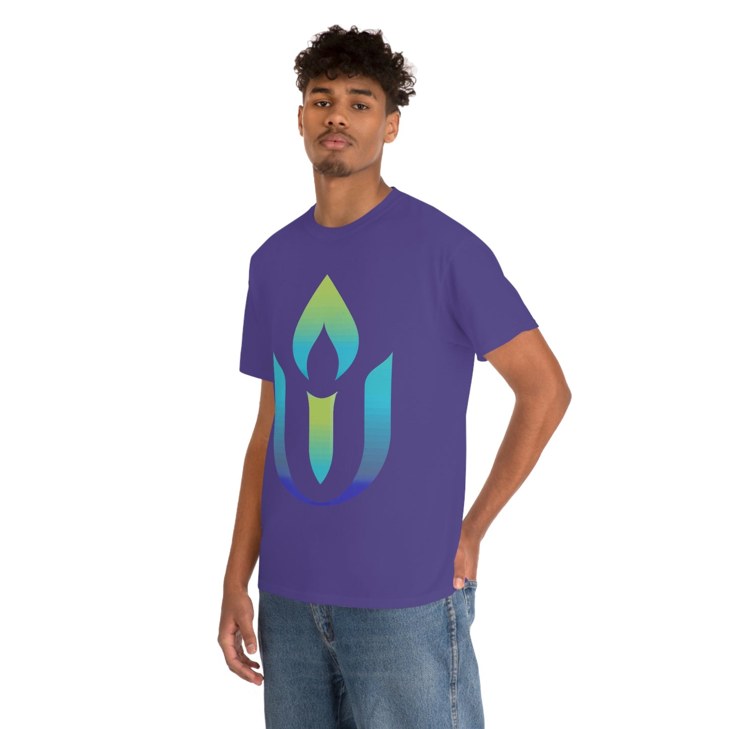 UUCOV Gradient Logo Unisex Heavy Cotton Tee