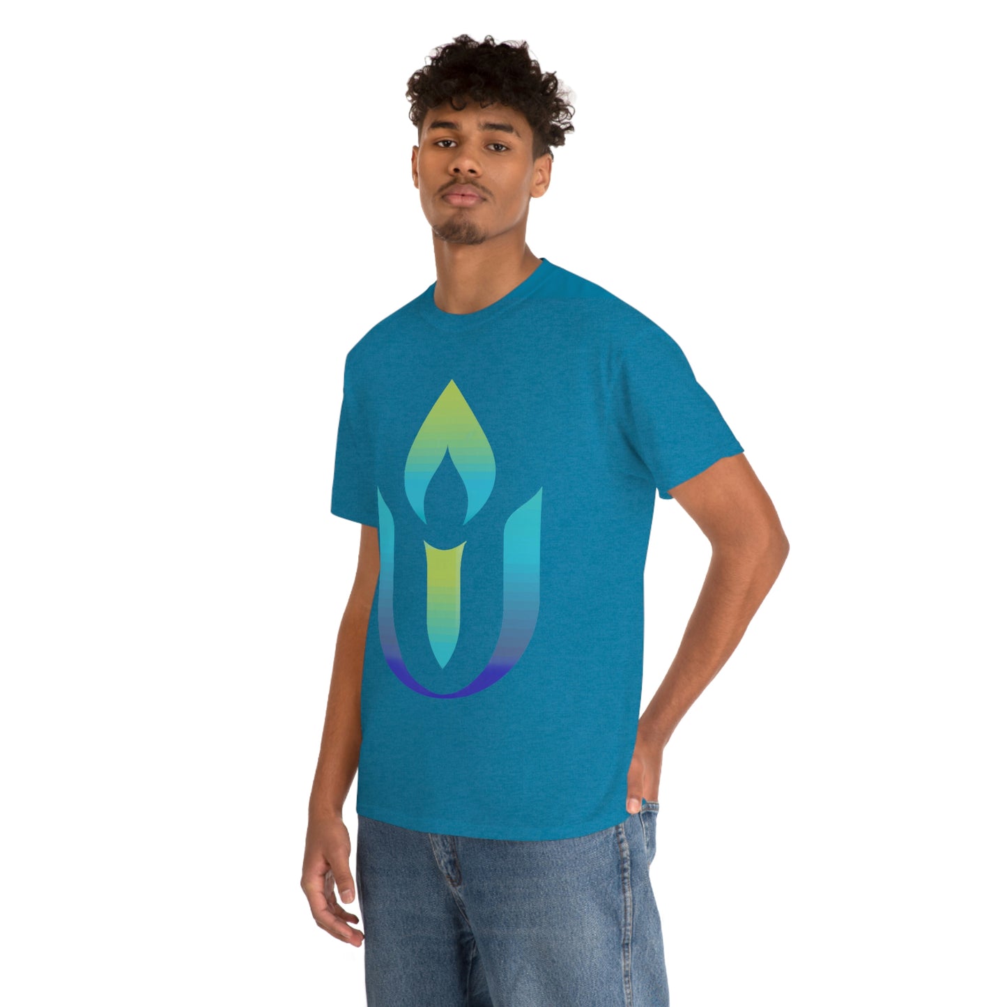 UUCOV Gradient Logo Unisex Heavy Cotton Tee