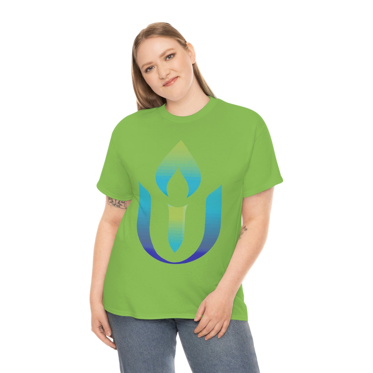 UUCOV Gradient Logo Unisex Heavy Cotton Tee
