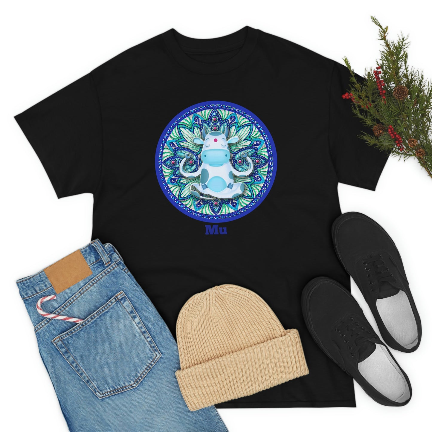 Mu Unisex Heavy Cotton Tee